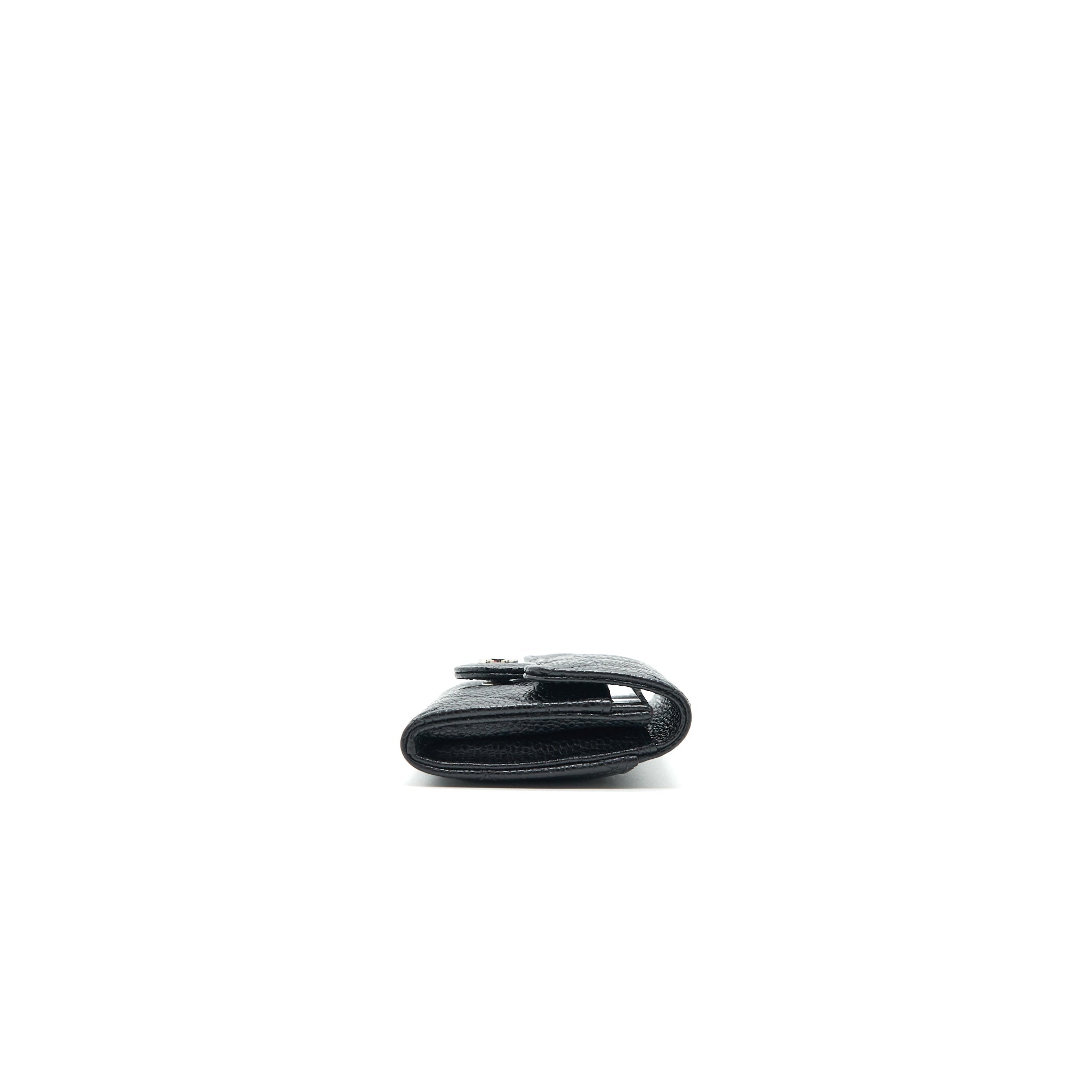 CHANEL Classic  Holder Caviar Black