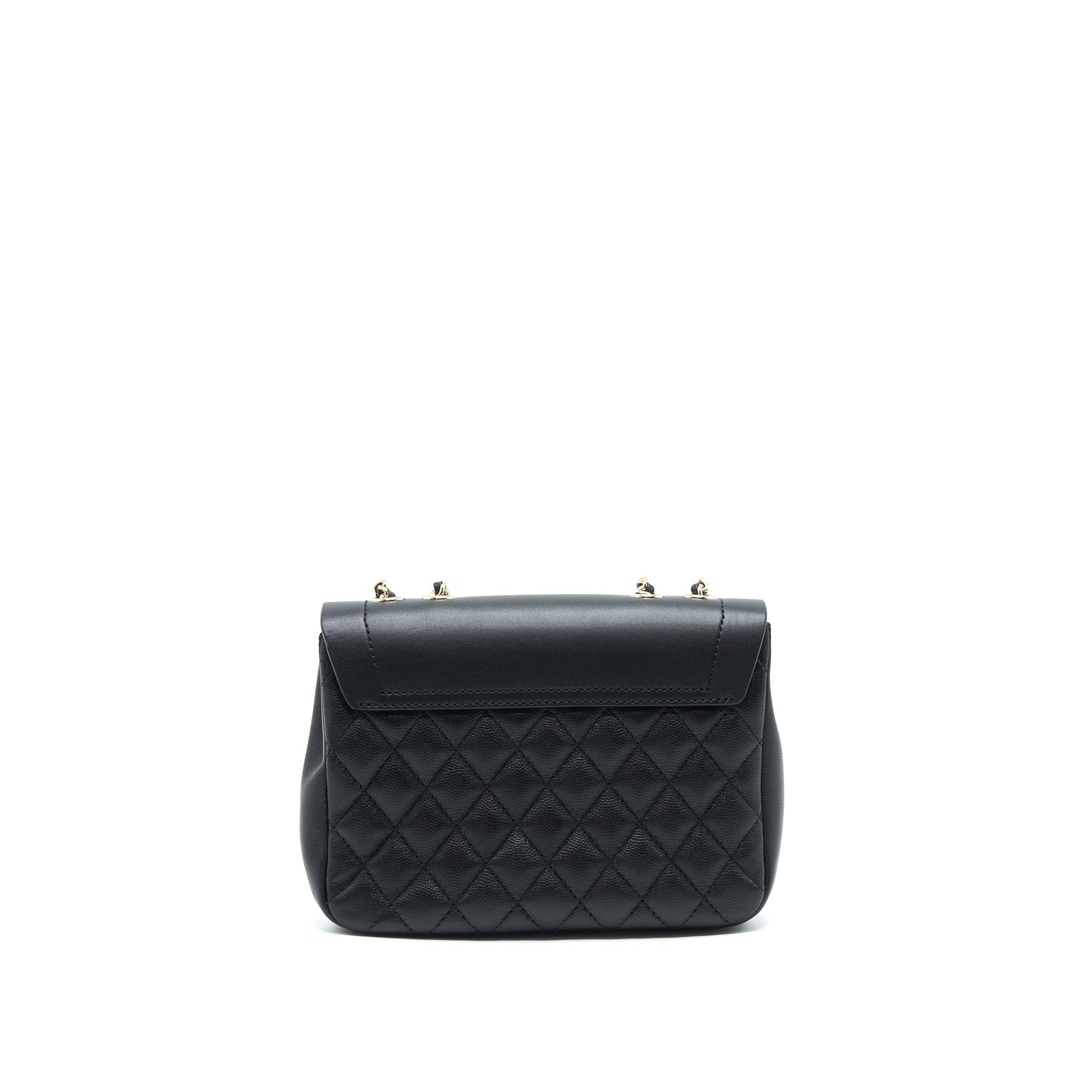 Chanel Flap Chain Bag Black L