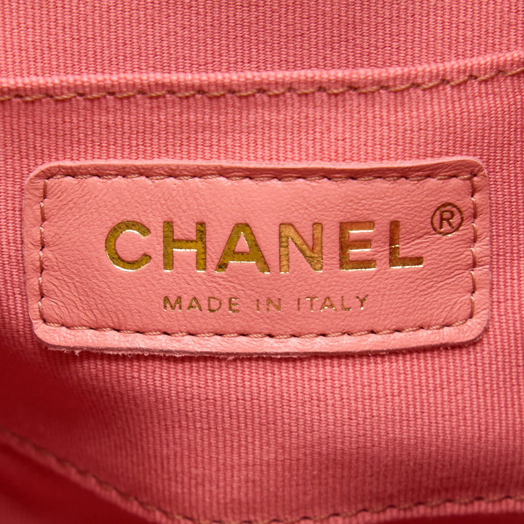 Chanel Duma Mini Backpack Lambskin Pink L(Microchip)