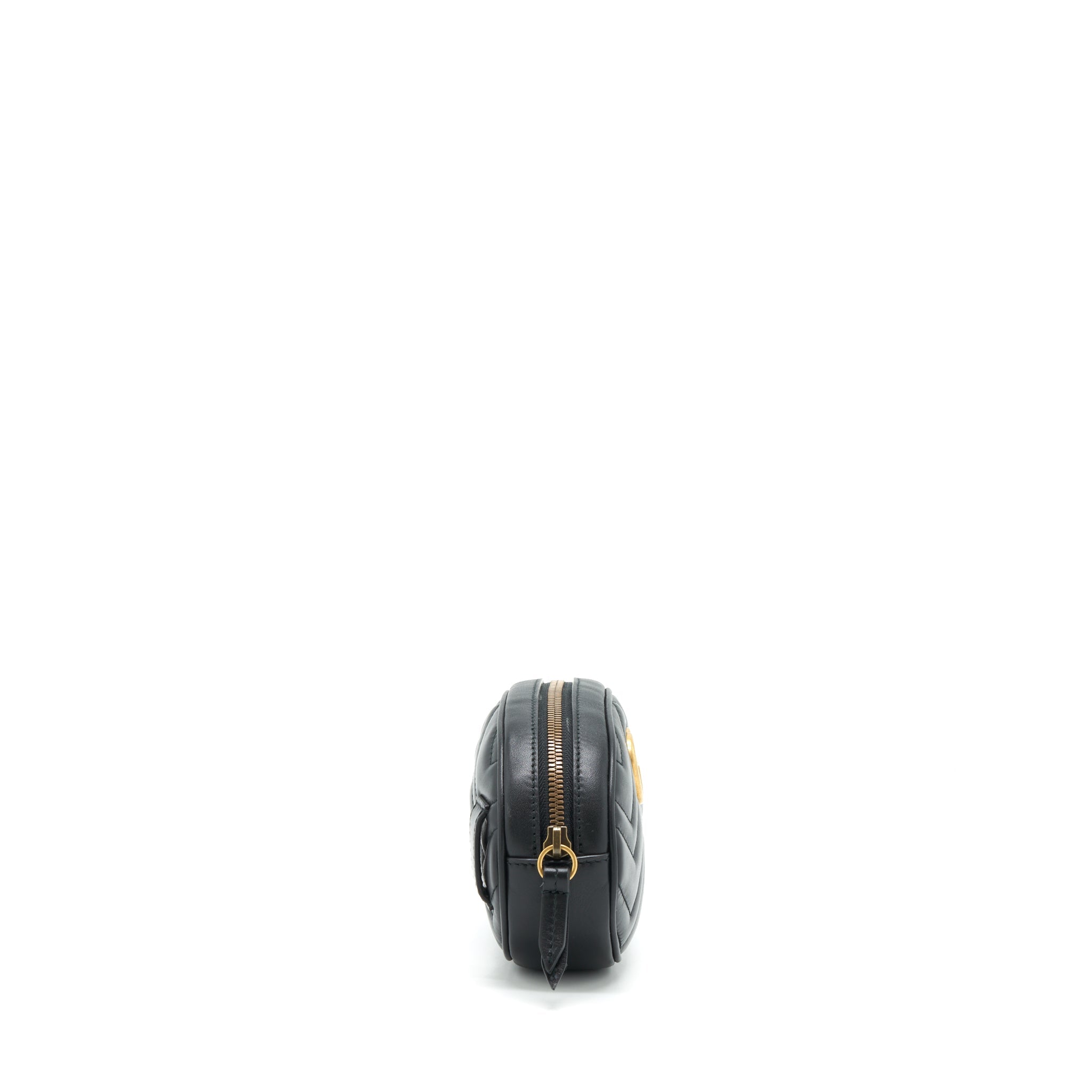 Gucci GG Marmont Matelasse Belt Bag Black