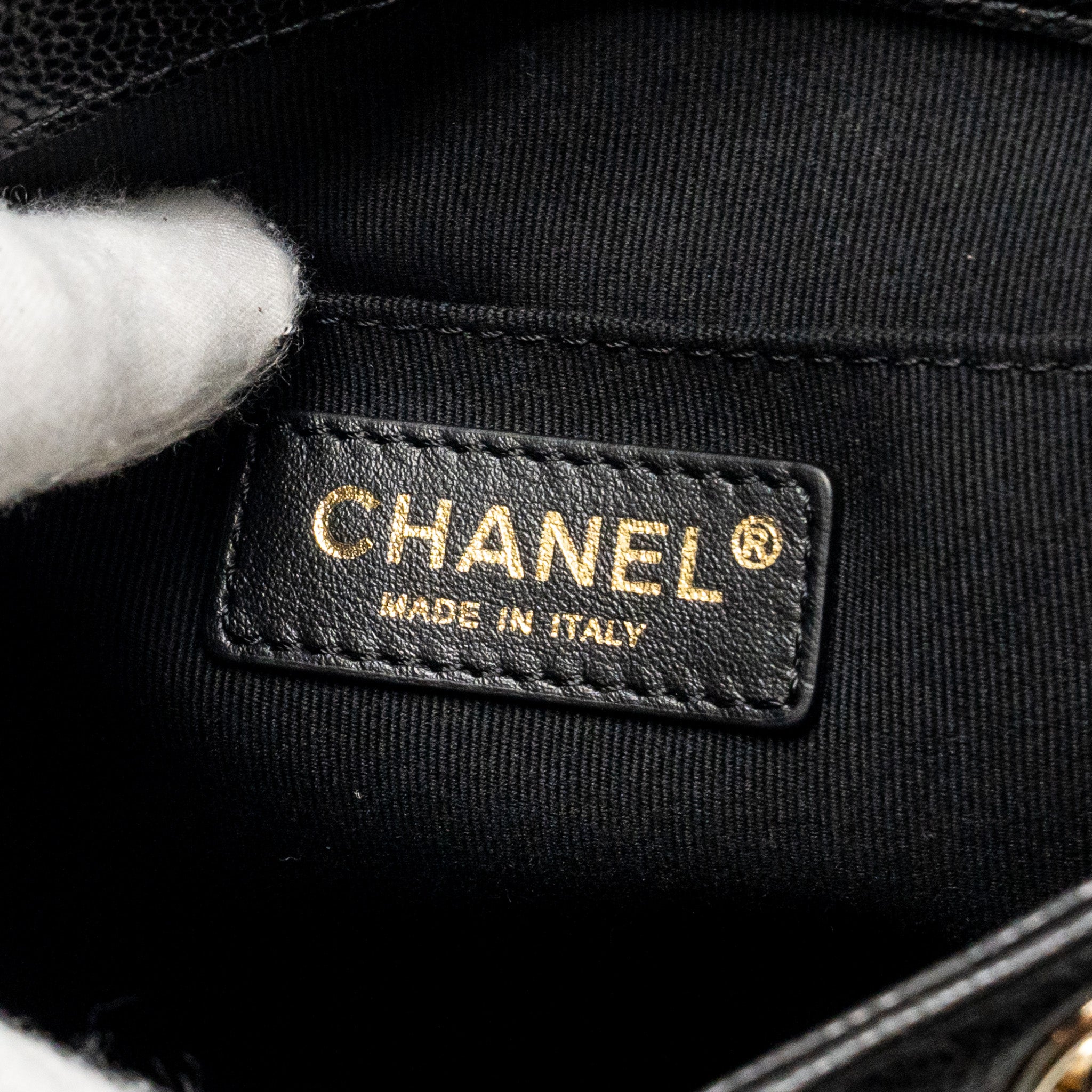 Chanel Triple Pack Duma Backpack Caviar Black L (Microchip)
