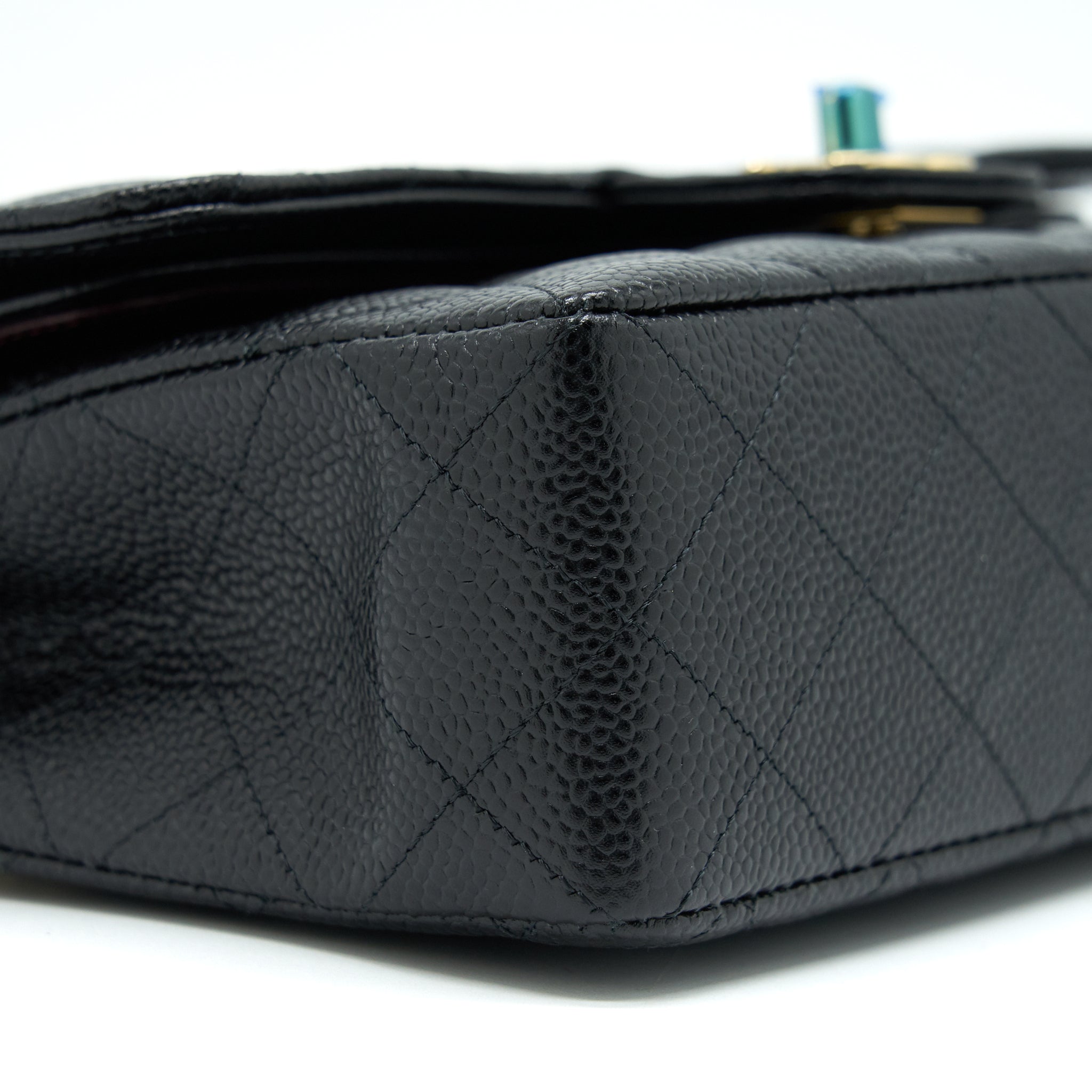 Chanel Small Classic Double Flap Caviar Black