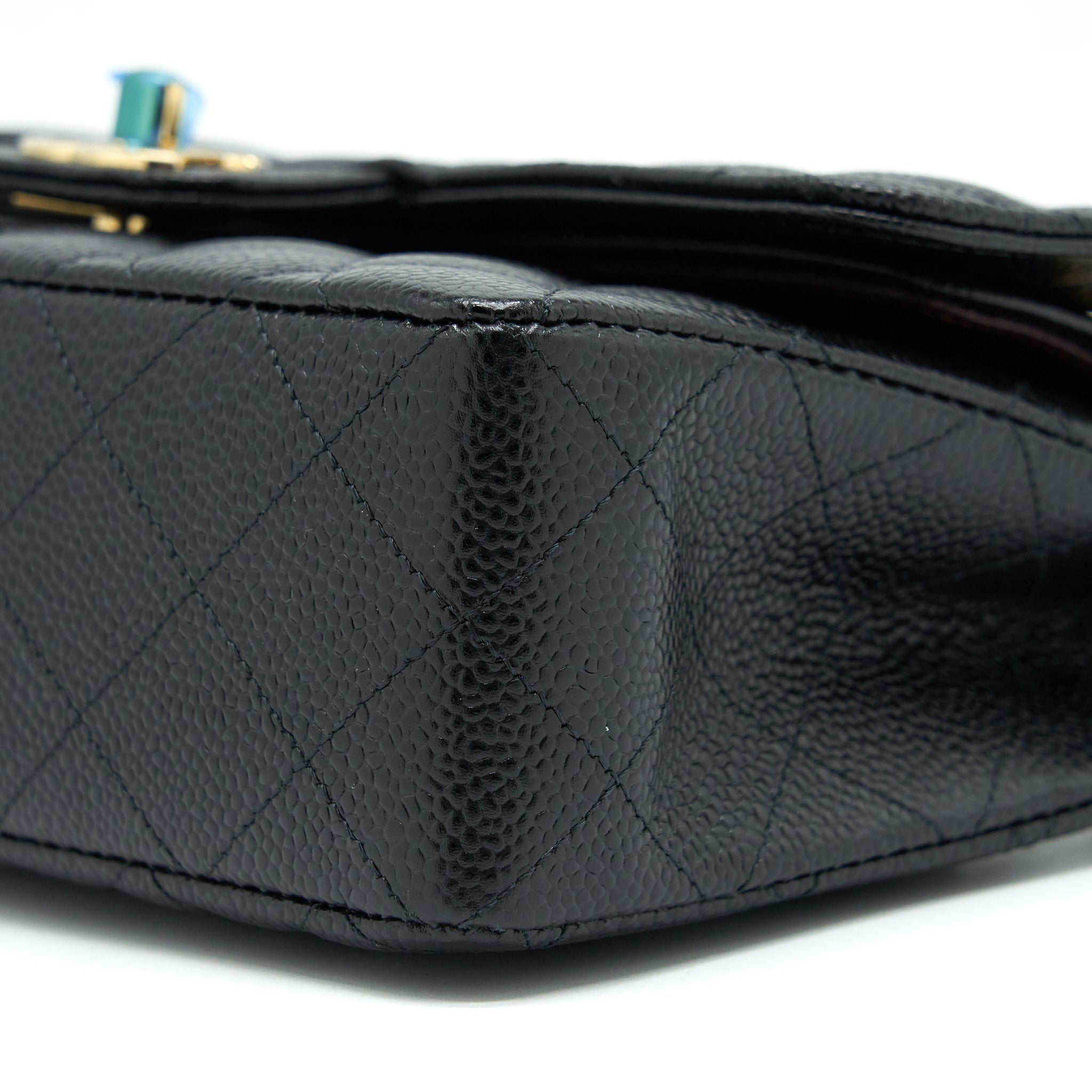 Chanel Small Classic Double Flap Caviar Black