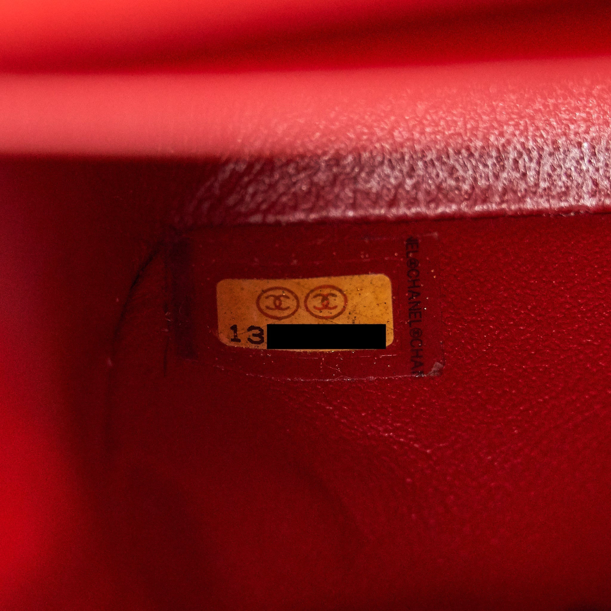 Chanel Medium Classic Double Flap Bag Patent Leather Red