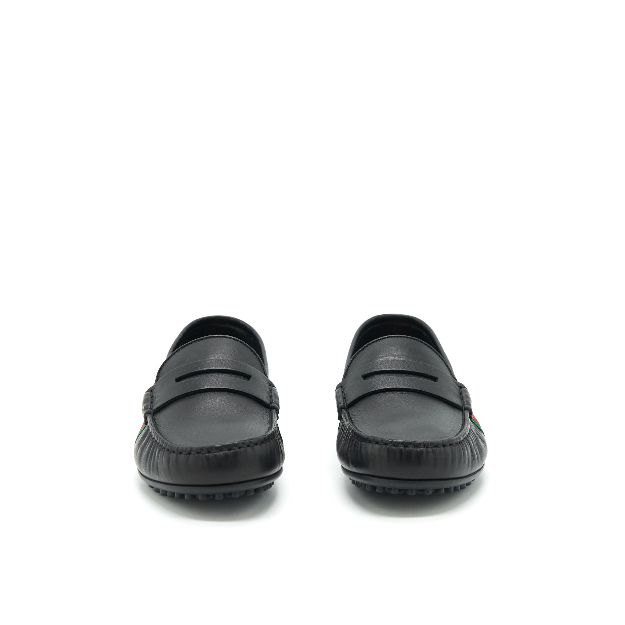 Gucci Size 5 Men�s Leather Loafer Black
