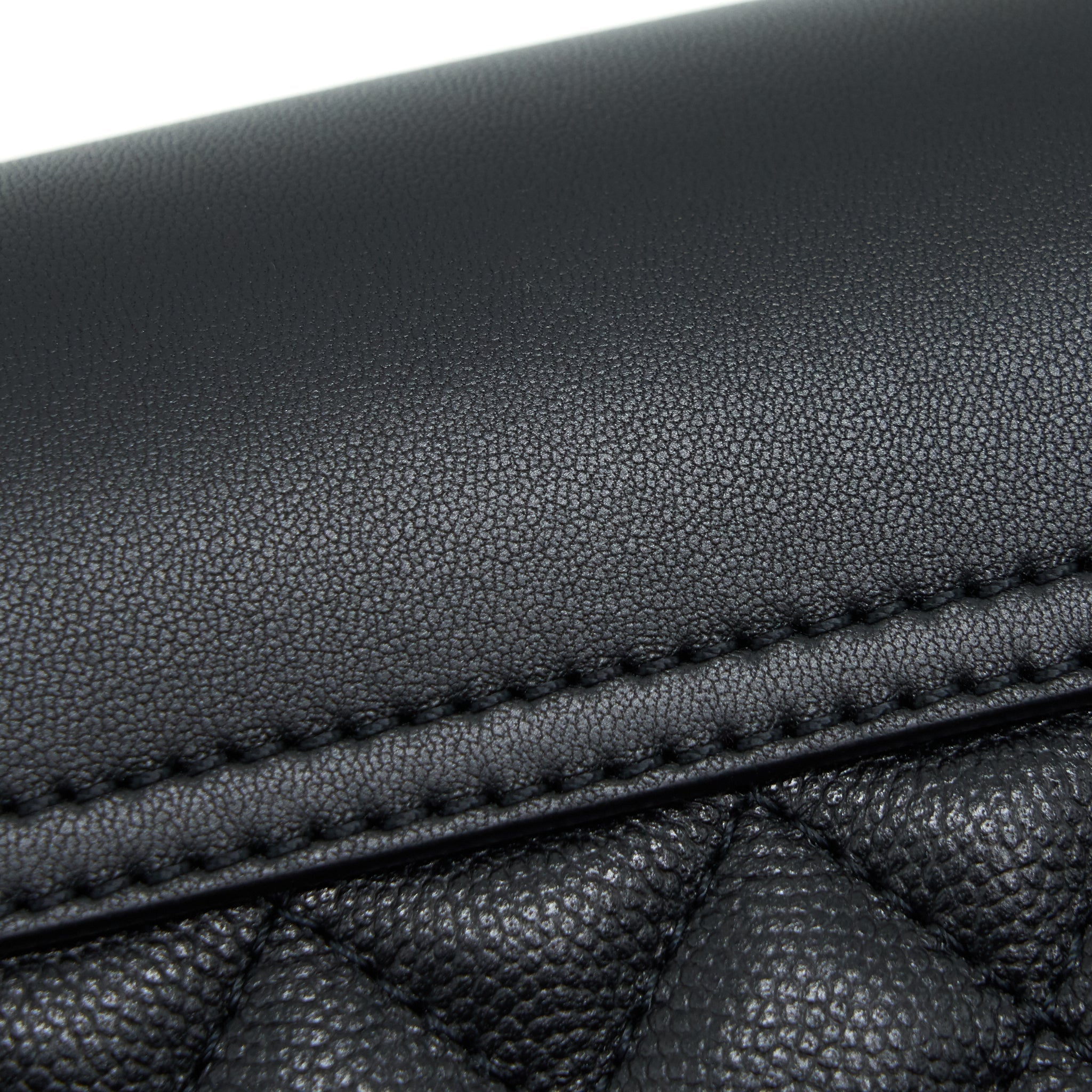 Chanel Flap Chain Bag Black L