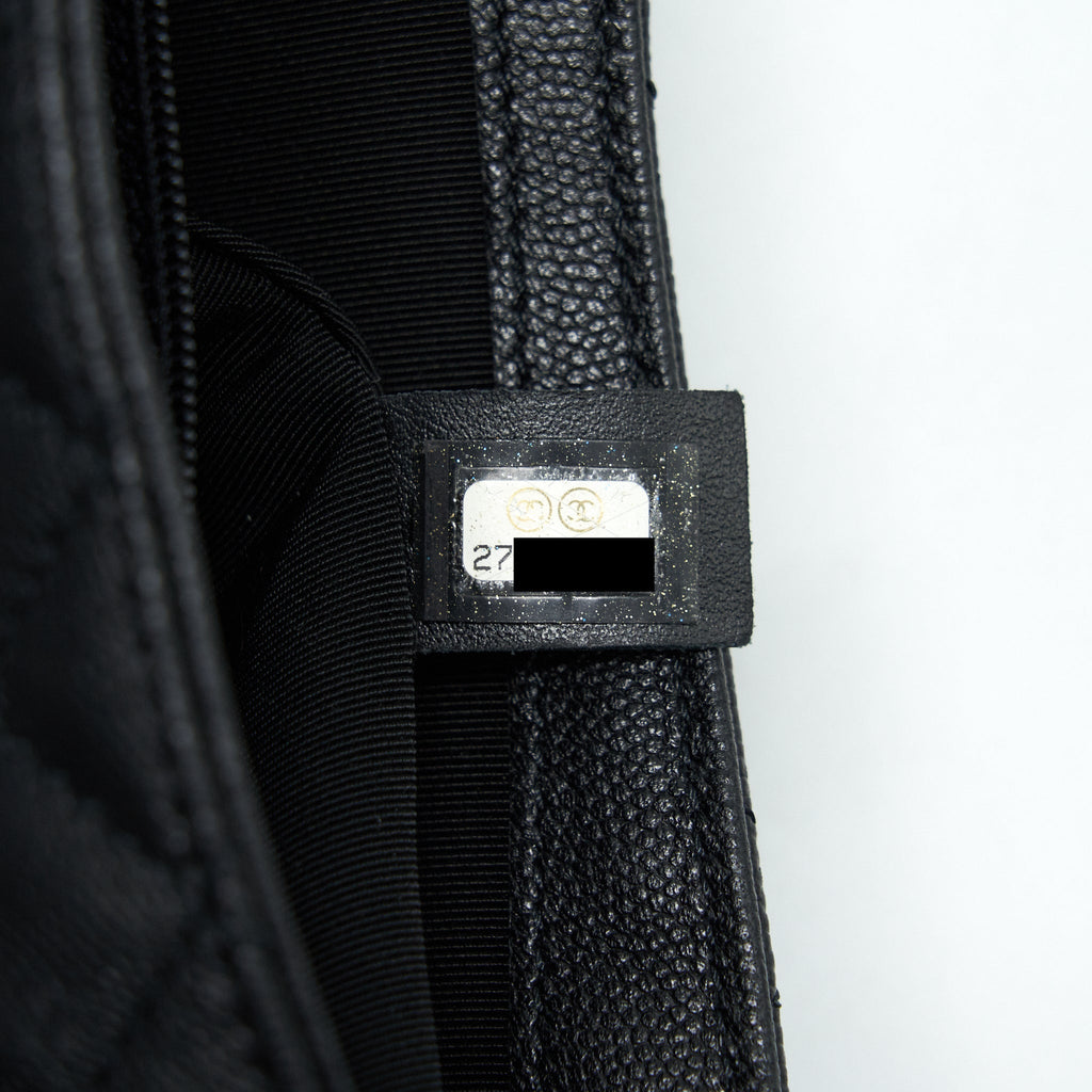 Chanel Flap Chain Bag Black L