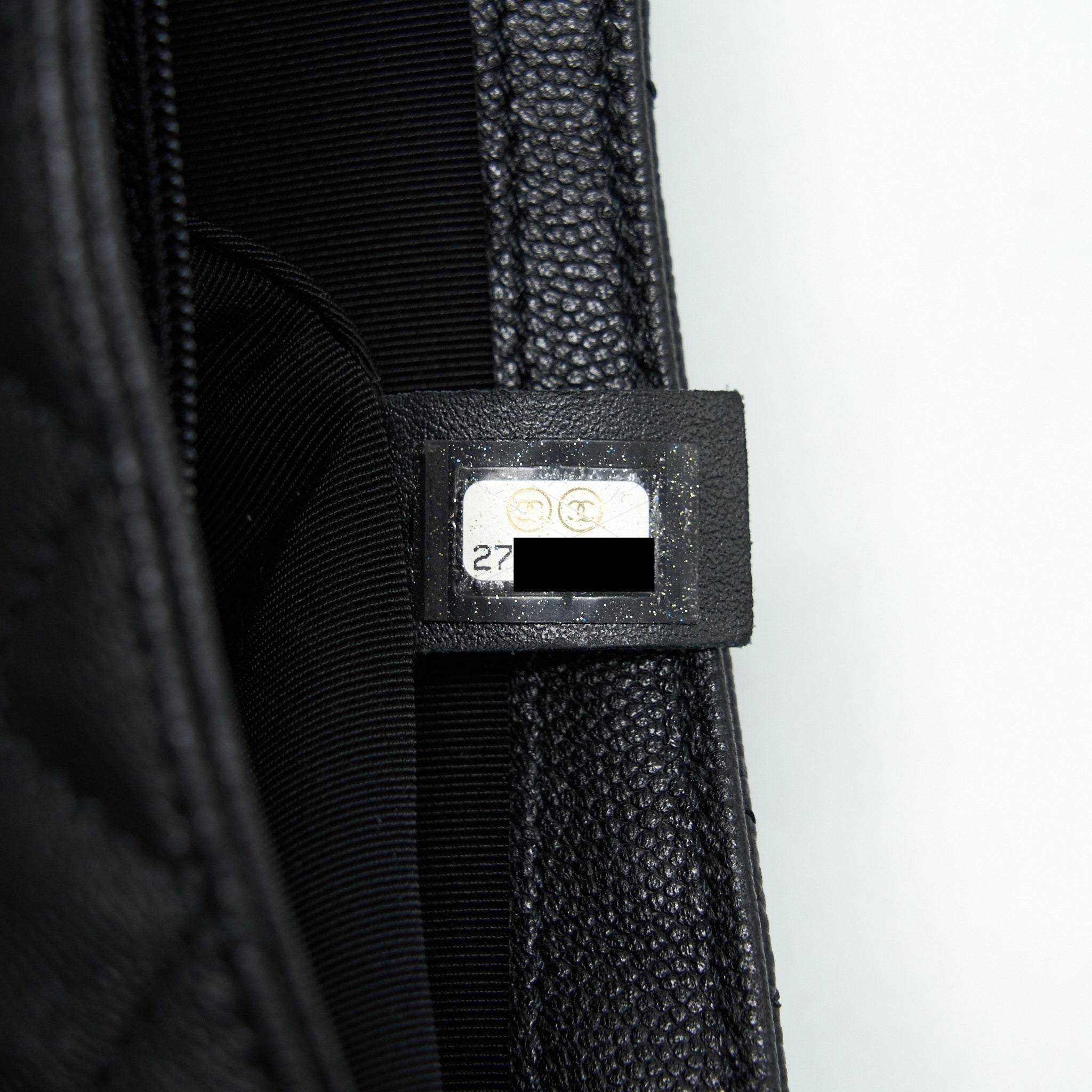 Chanel Flap Chain Bag Black L