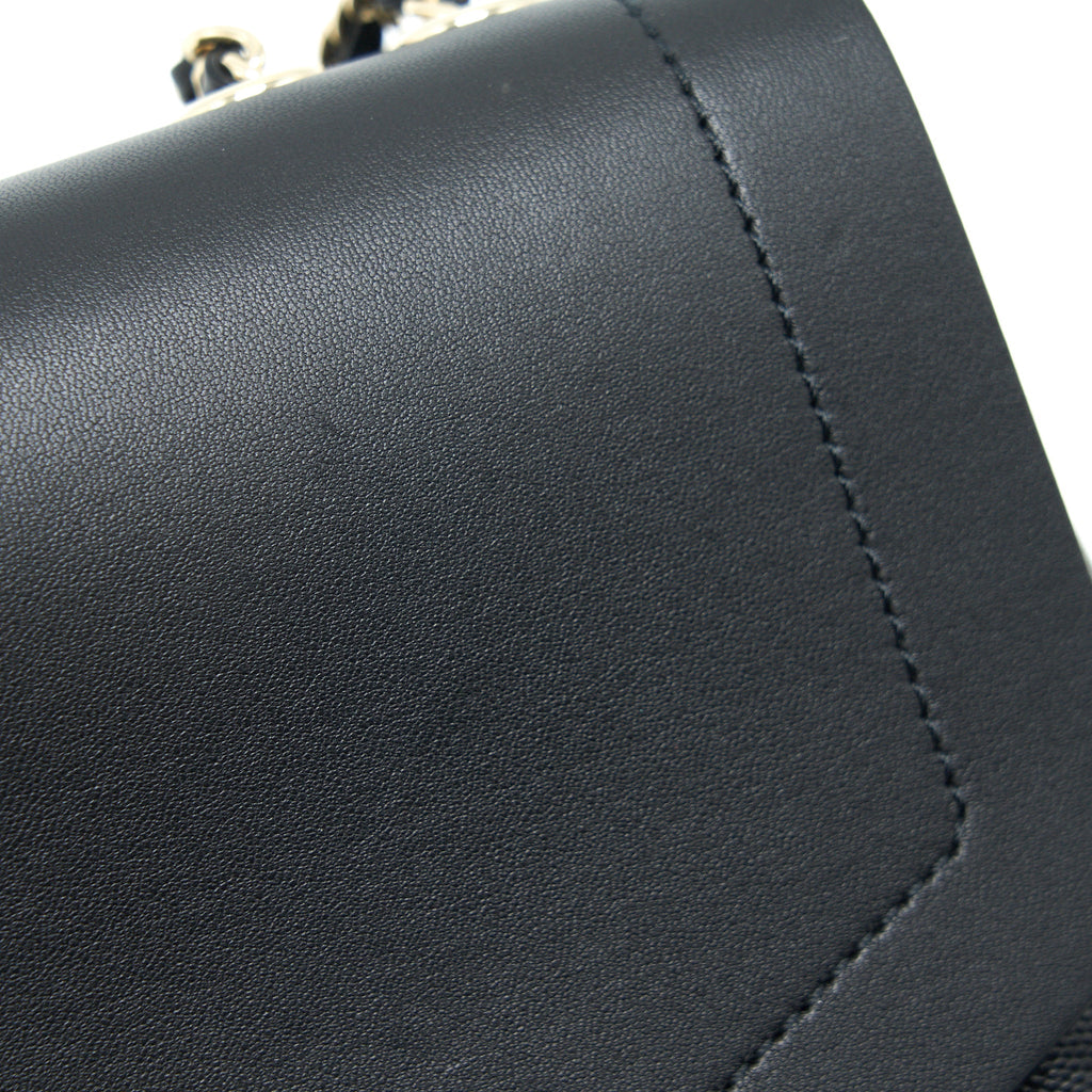Chanel Flap Chain Bag Black L