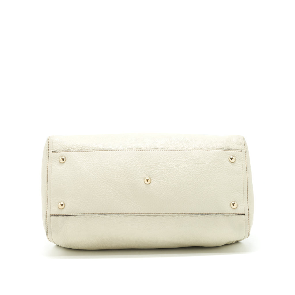 Gucci GG Disco Tote Bag White