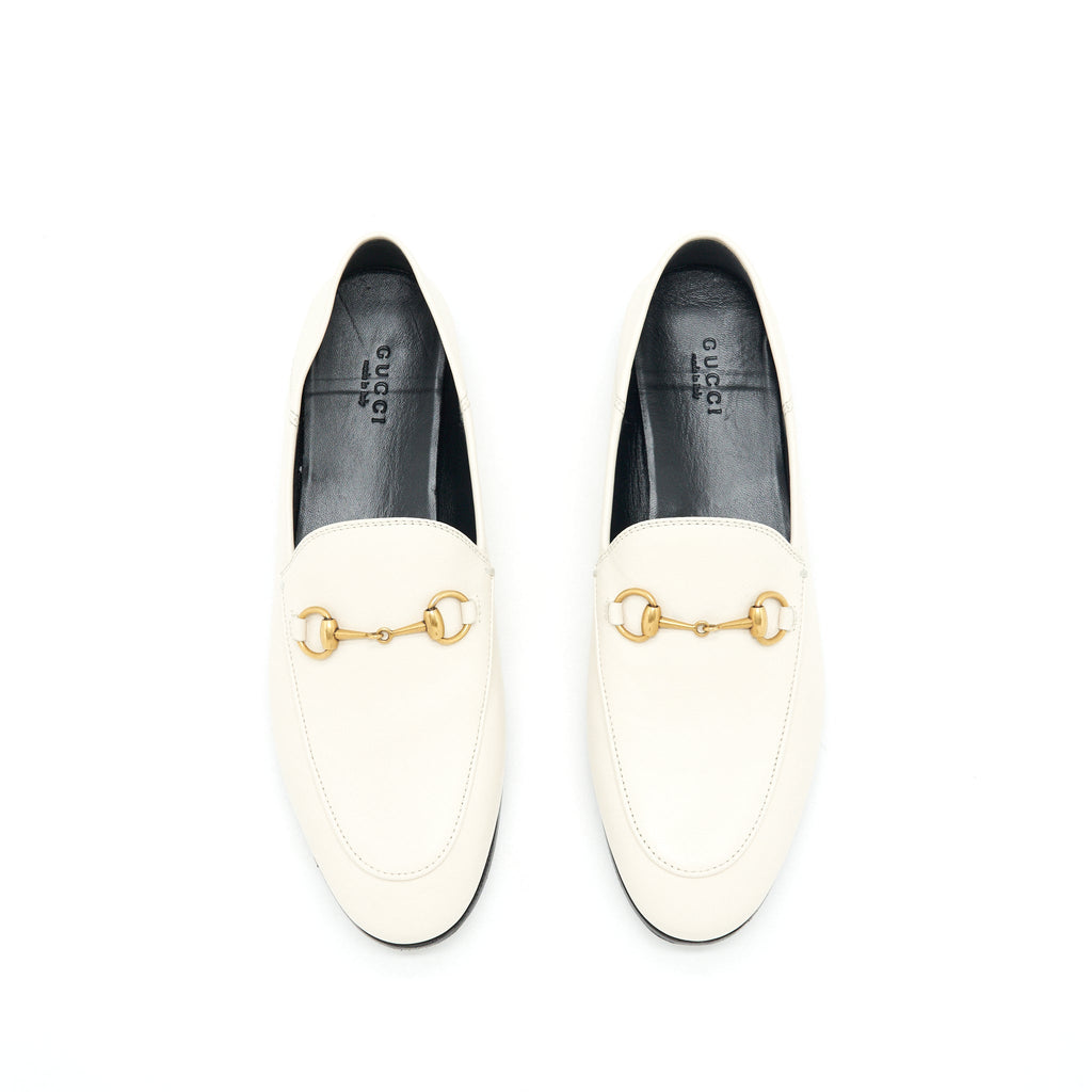 Gucci size38 Loafers 1953 Horsebit Cream