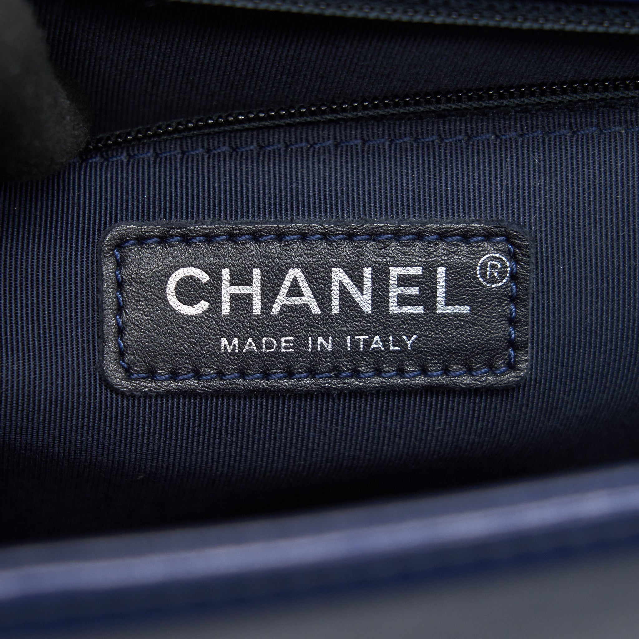 CHANEL LARGE LE BOY NAVY