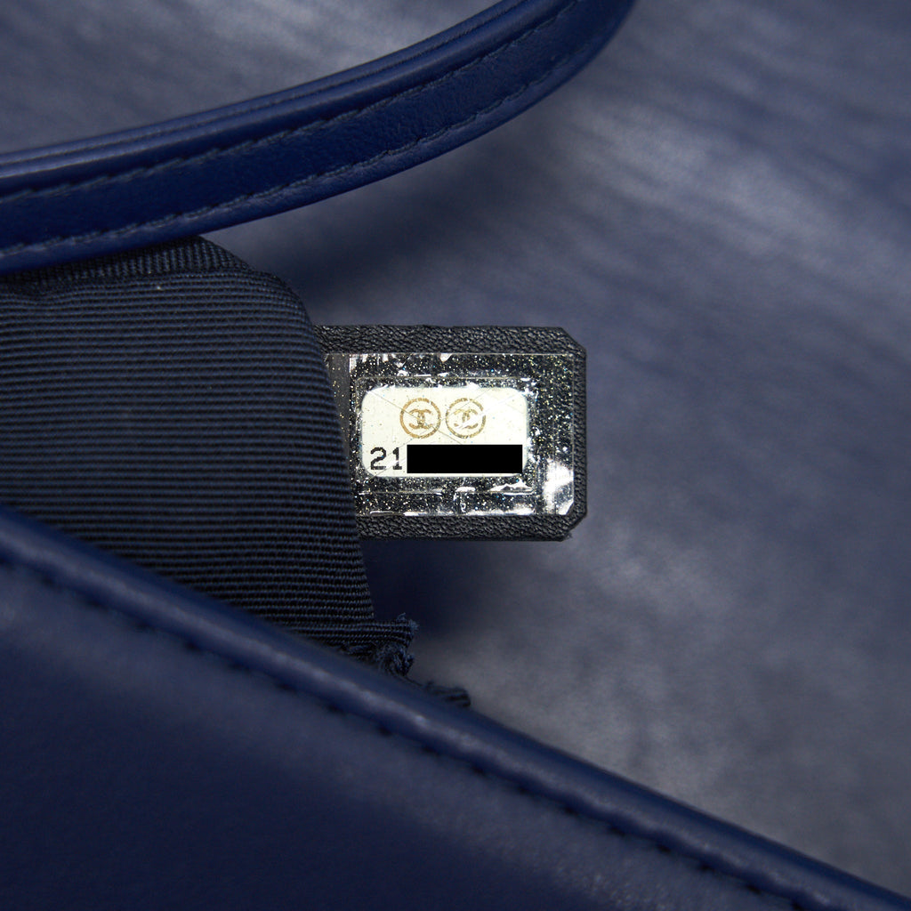 CHANEL LARGE LE BOY NAVY