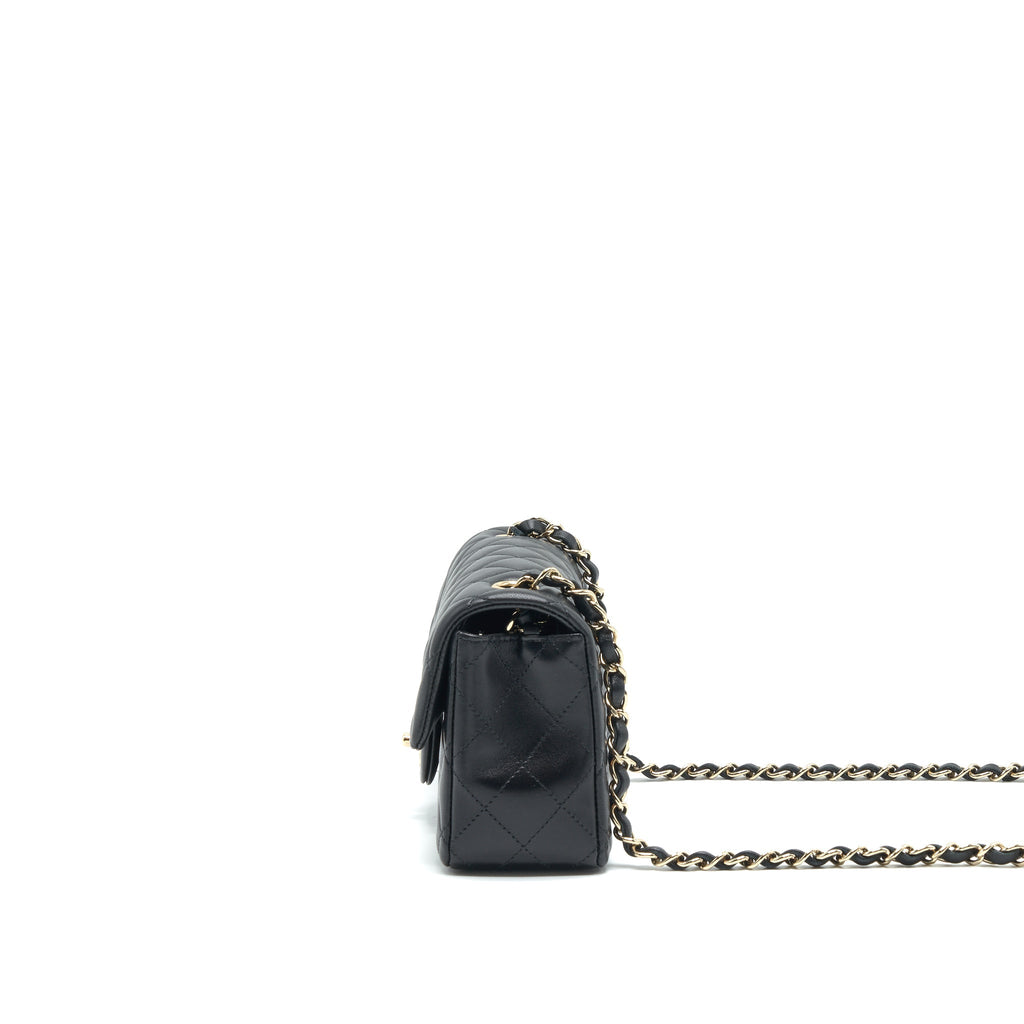 Chanel Mini Rectangular Flap Bag Lambskin L