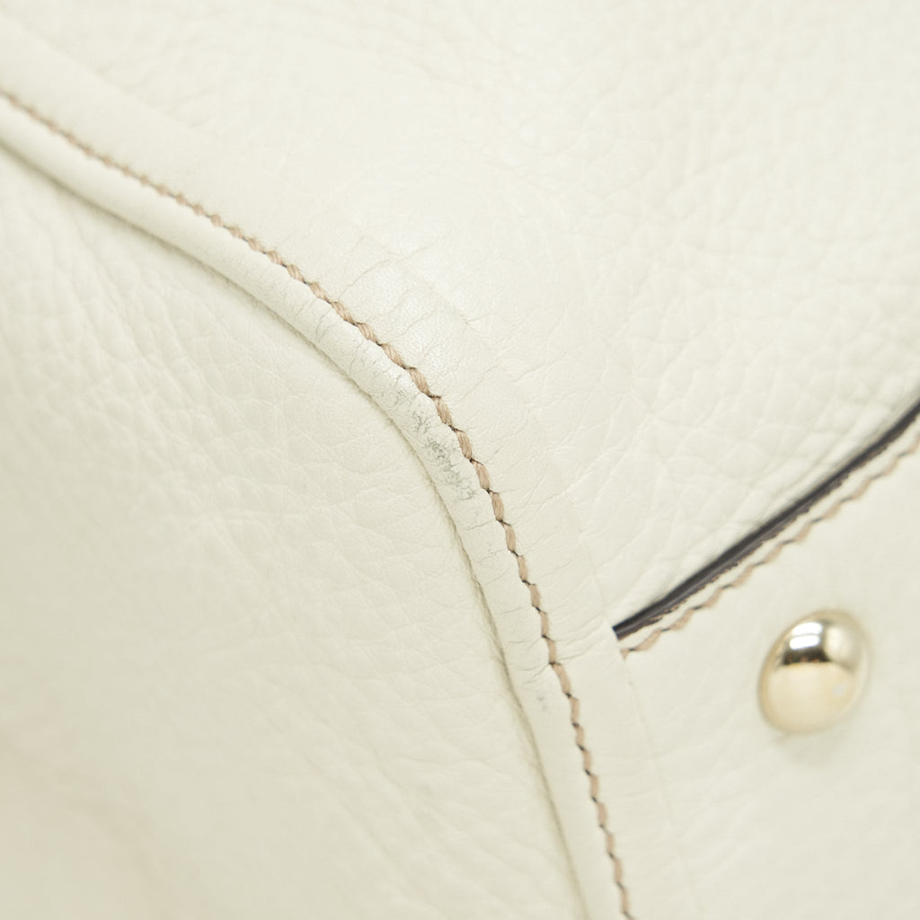 Gucci GG Disco Tote Bag White