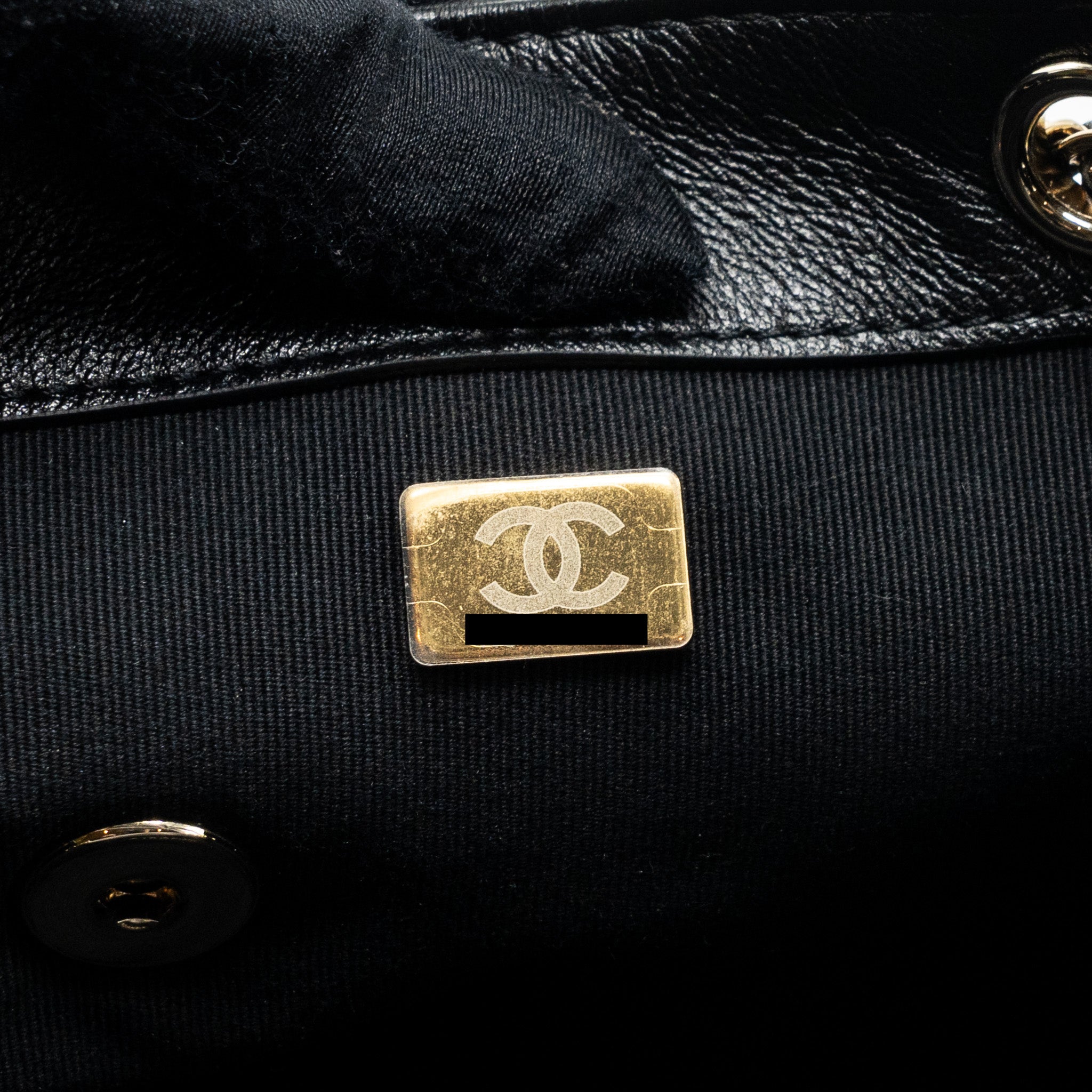 Chanel 23A Triple Pack Backpack Calfskin Black L (microchip)