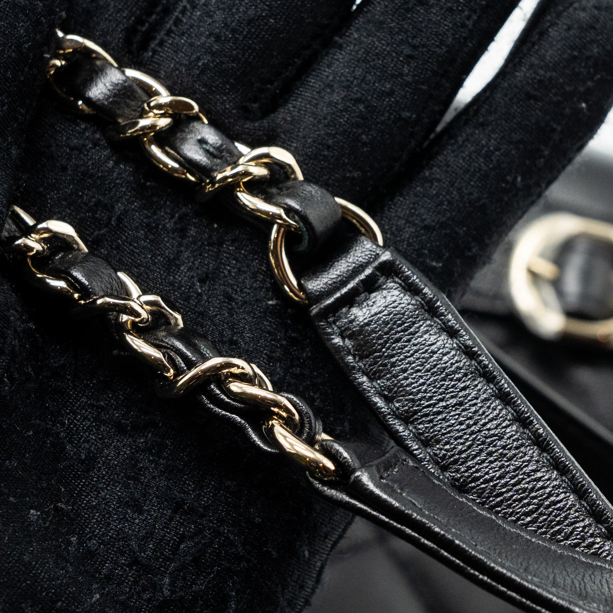Chanel 23A Triple Pack Backpack Calfskin Black L (microchip)