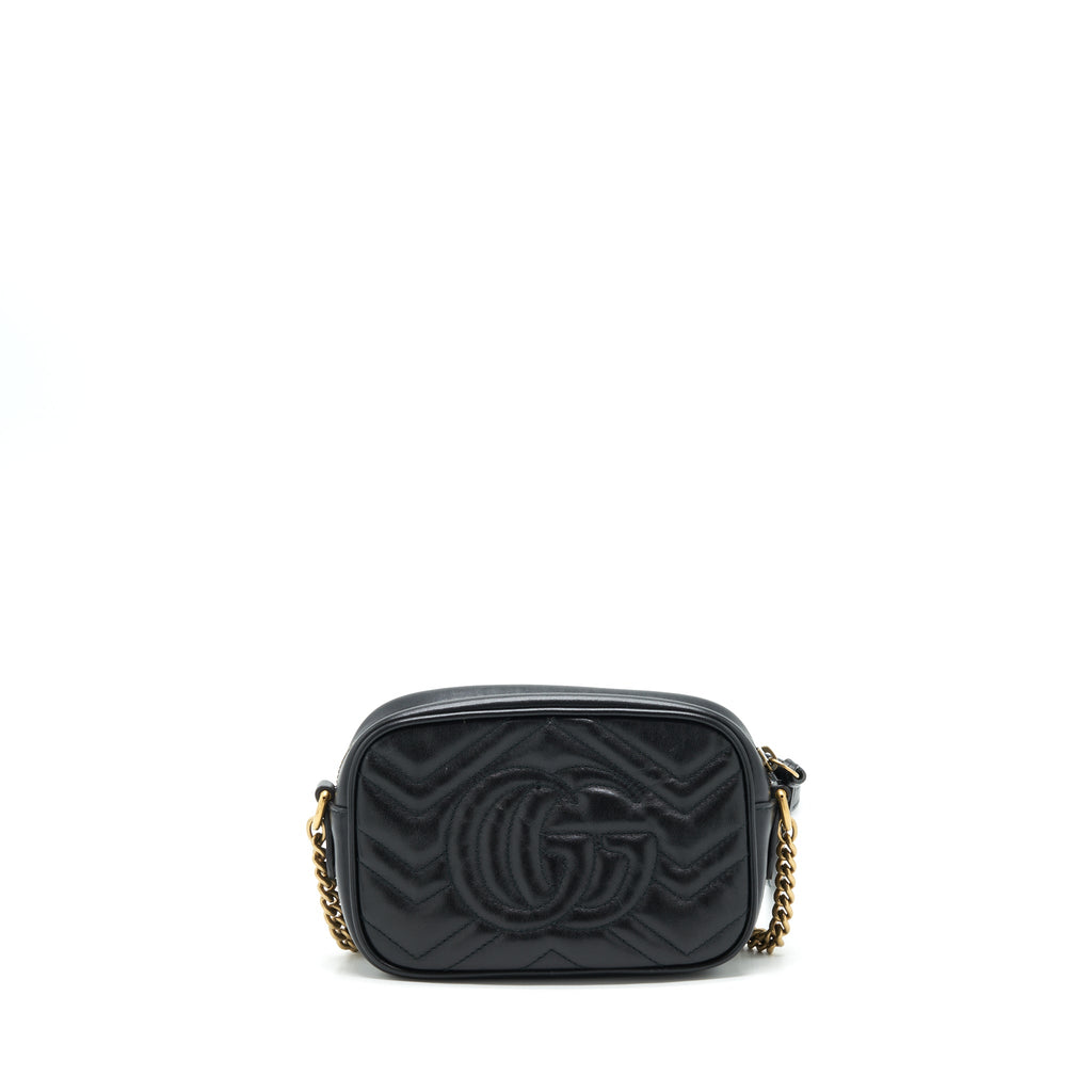 Gucci Marmont Camera Bag Black