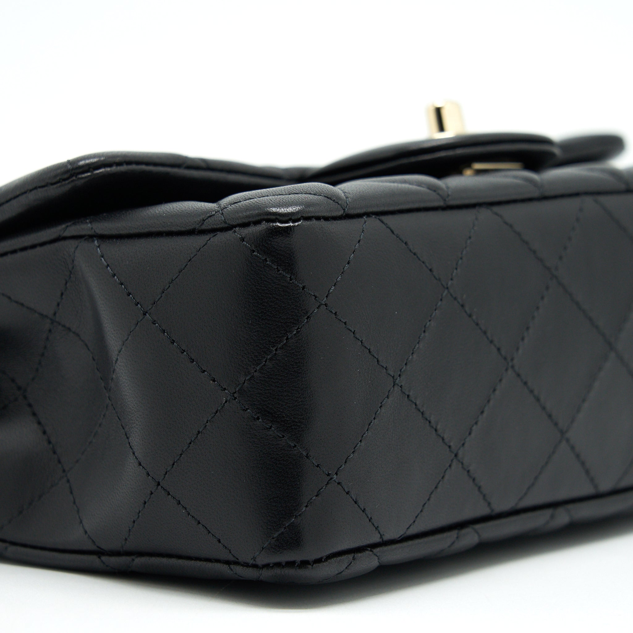 Chanel Mini Rectangular Flap Bag Lambskin L