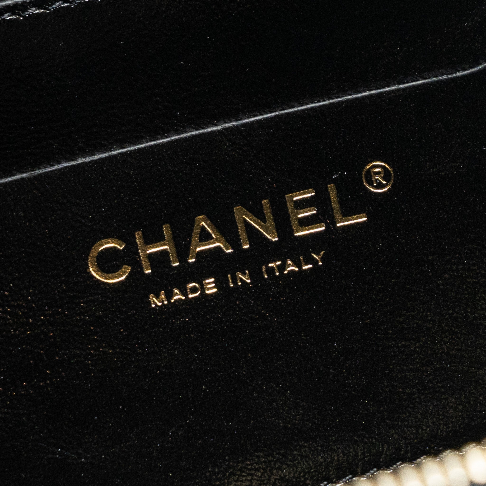 Chanel 22A Backpack Patent Black L (Microchip)