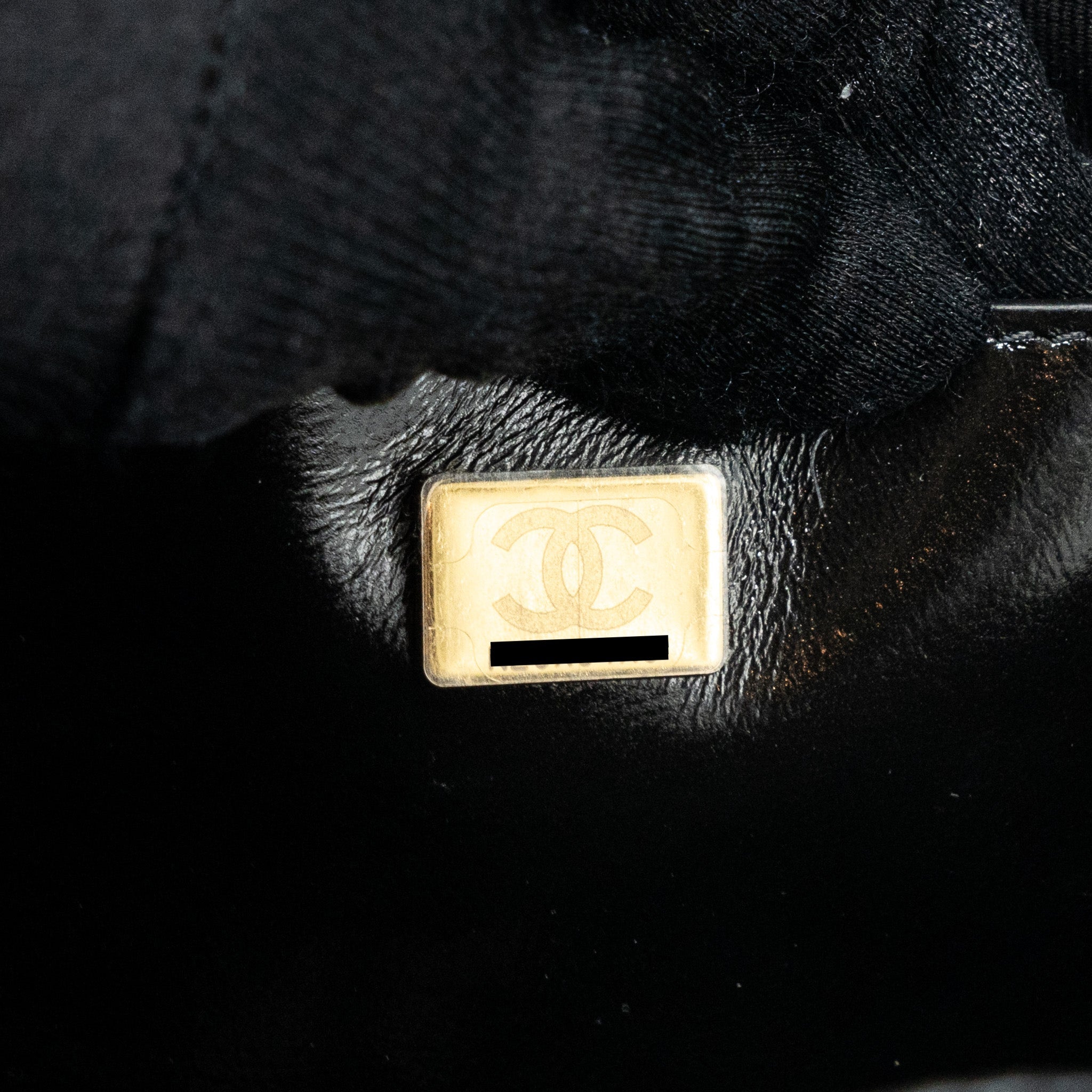 Chanel 22A Backpack Patent Black L (Microchip)