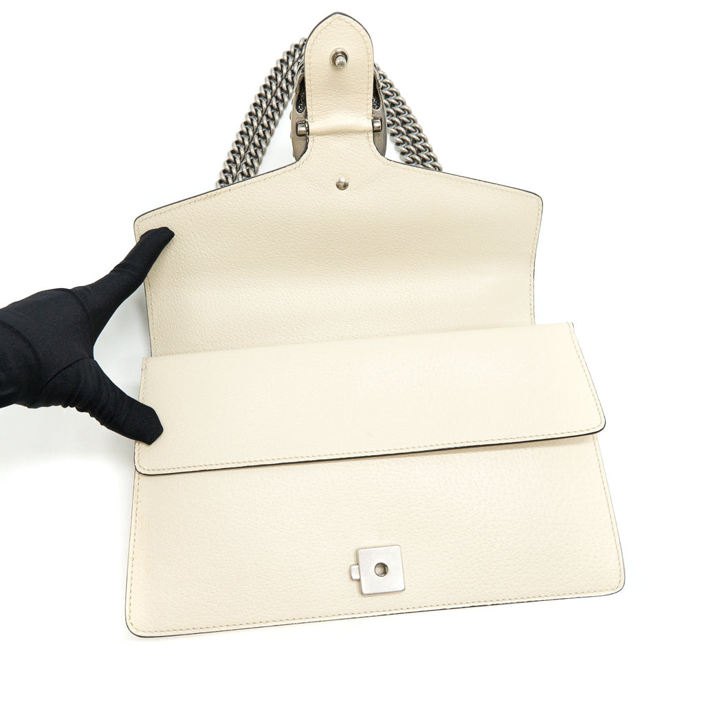 Gucci Small Dionysus Bag White SHW