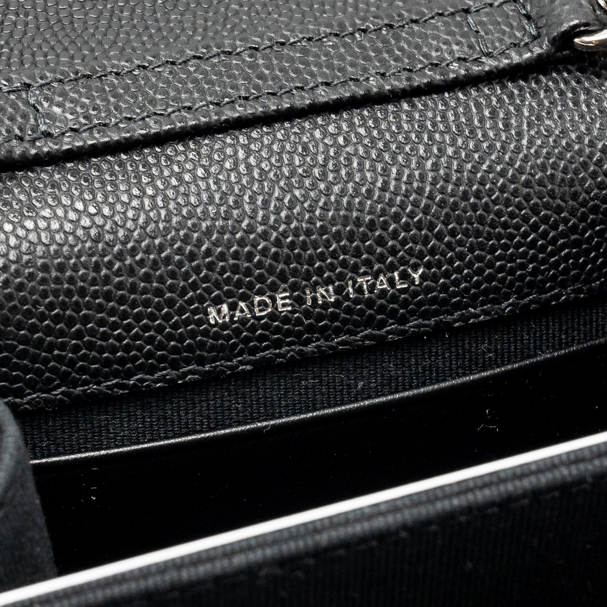 Chanel 22s Mini Clutch With Chain Caviar Black