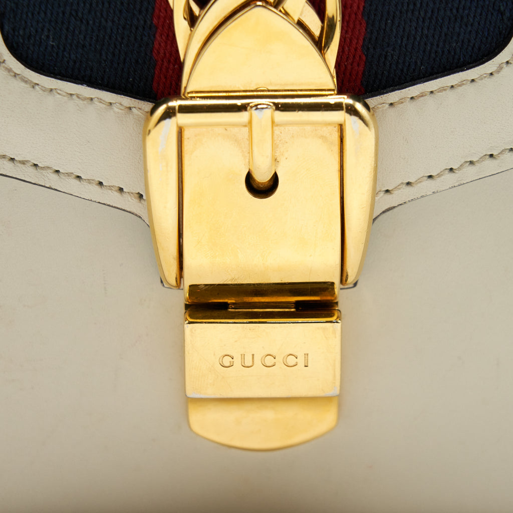 Gucci Small Sylvie Bag White
