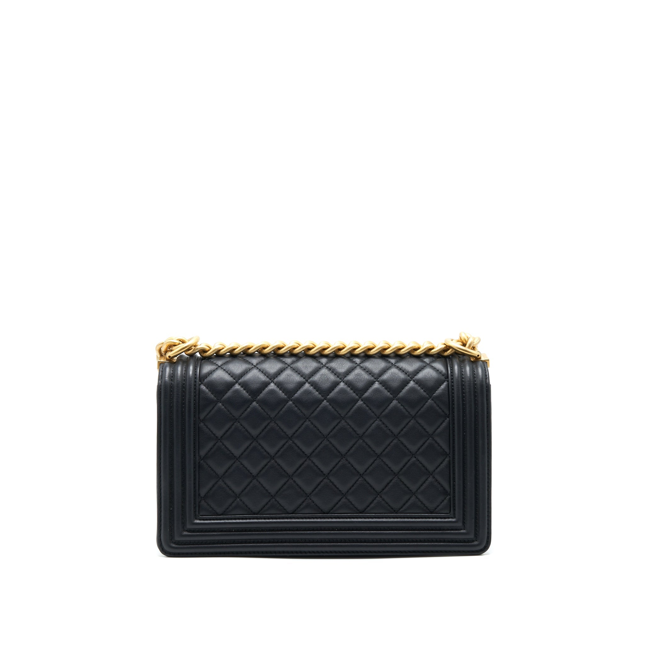 Chanel Medium Boy Black Lambskin