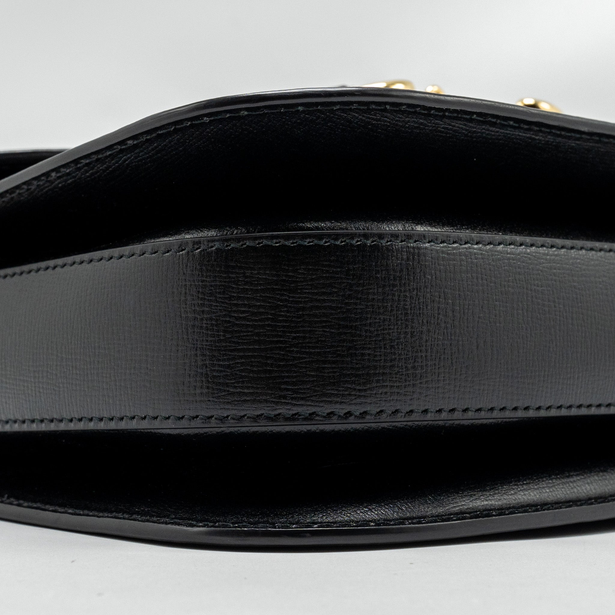 Gucci Horsebit 1955 shoulder bag calfskin black