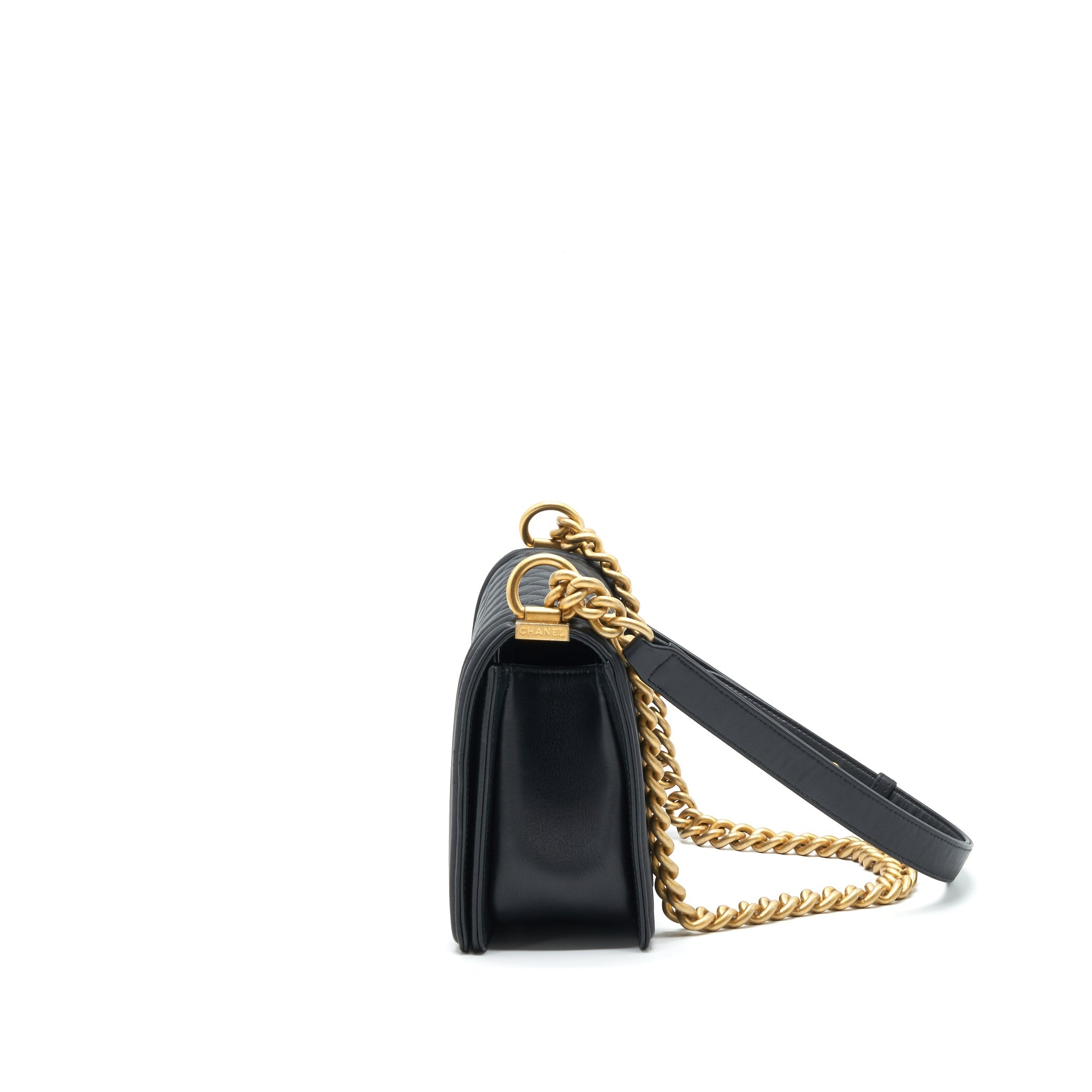 Chanel Medium Boy Black Lambskin