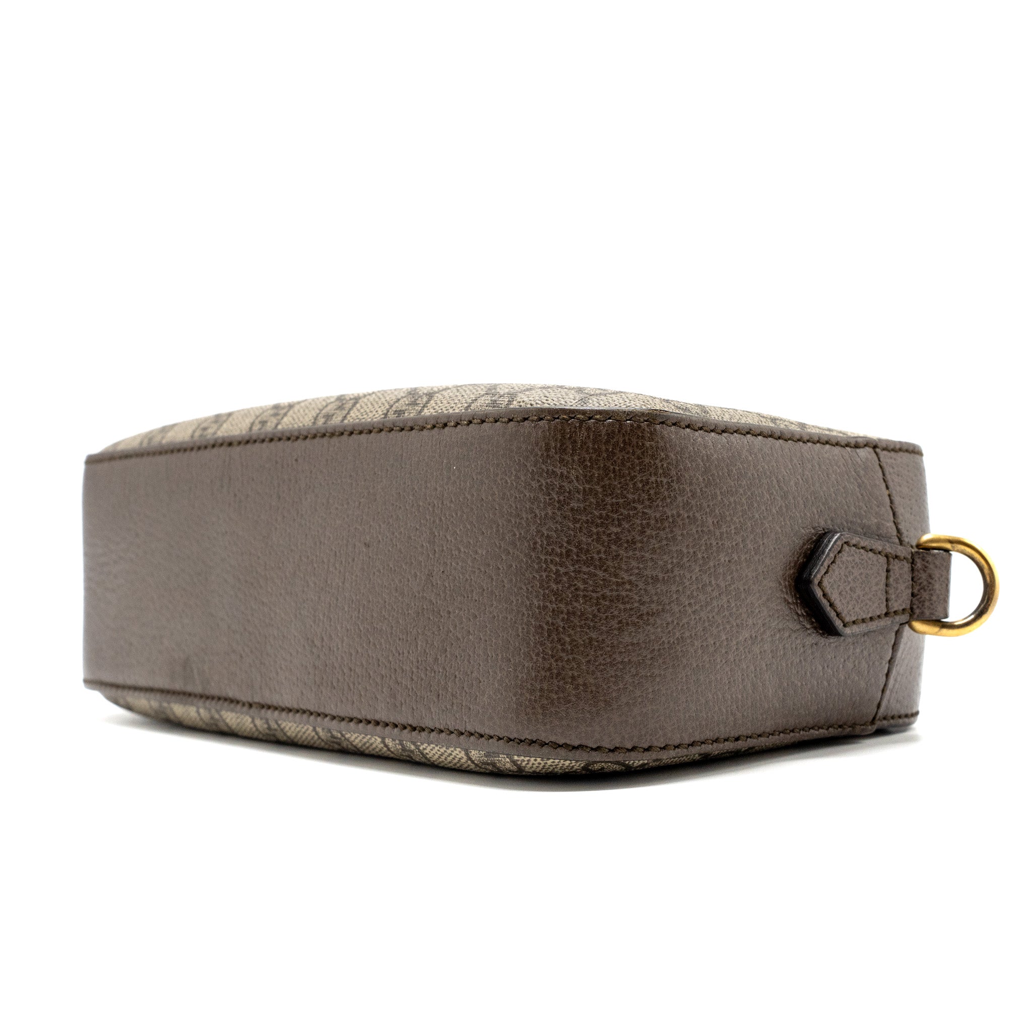 Gucci GG Supreme Camera Bag Canvas/ Leather