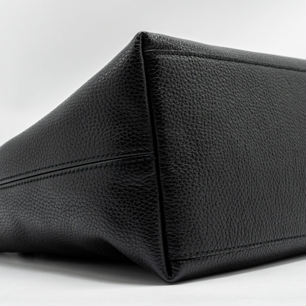 Gucci Interlocking G Soho Tote Bag Calfskin Black