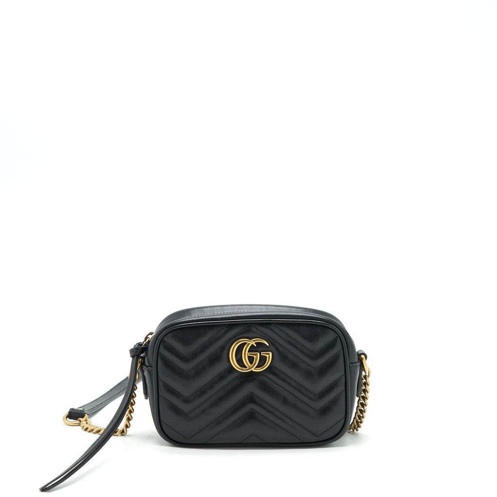 Gucci Marmont Camera Bag Black