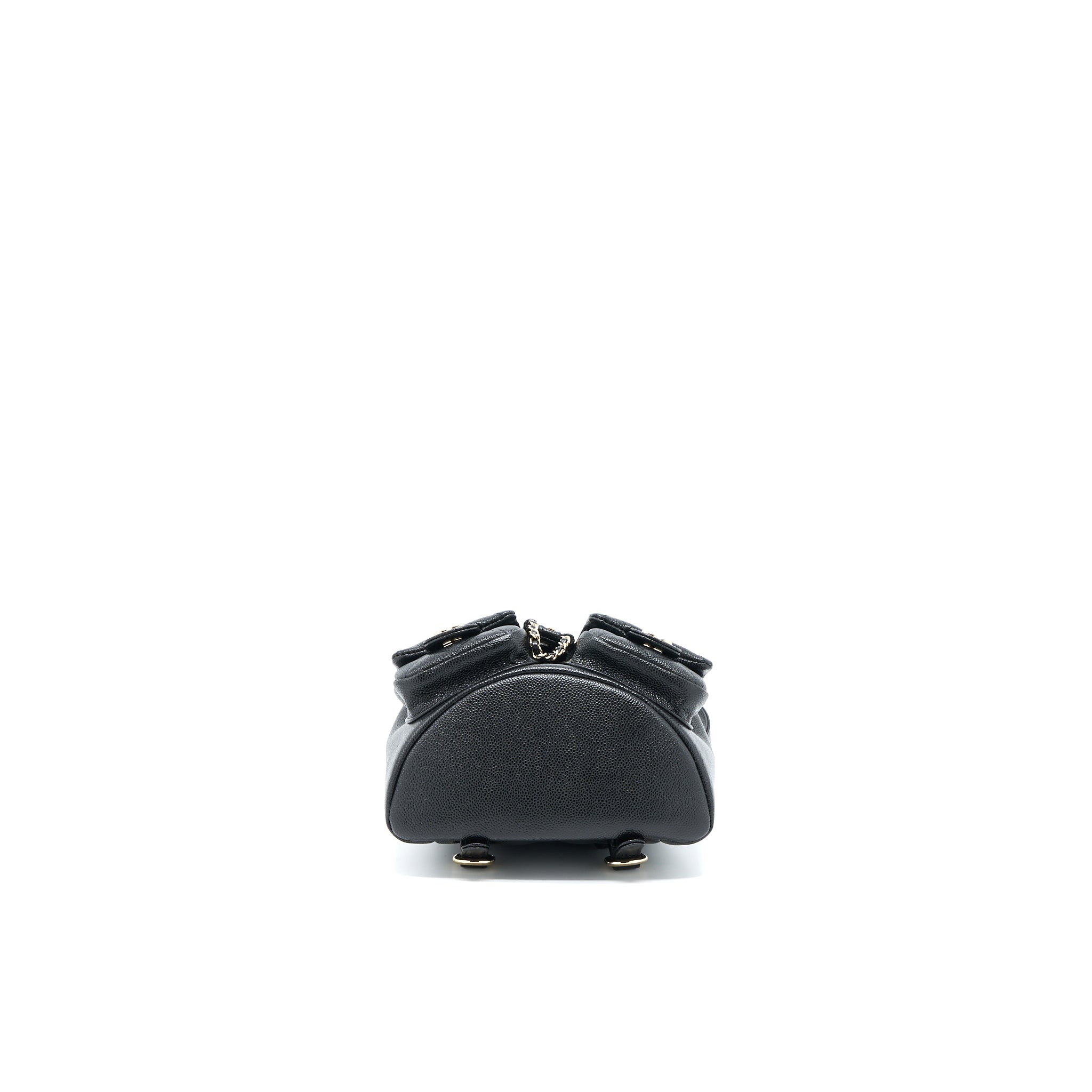 Chanel 23p Mini Triple Pack Backpack Caviar Black L (Microchip)
