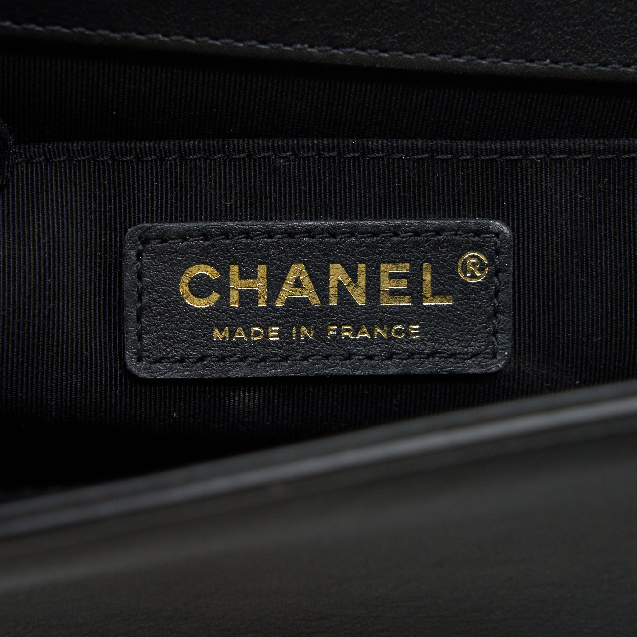 Chanel Medium Boy Black Lambskin