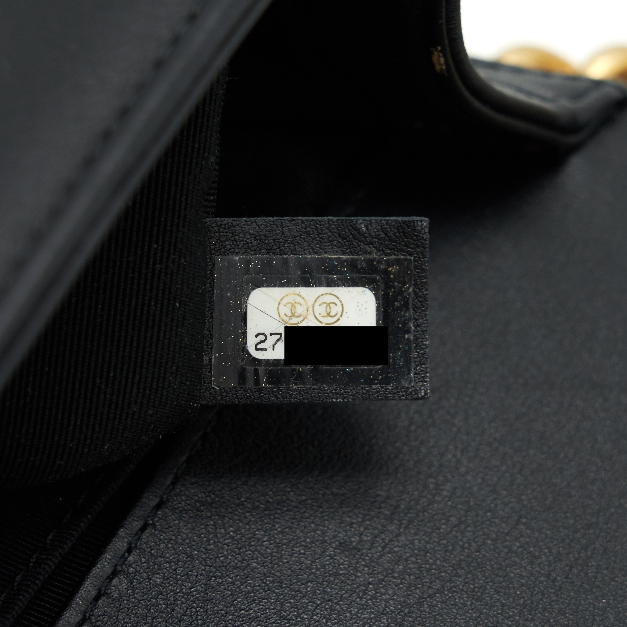 Chanel Medium Boy Black Lambskin
