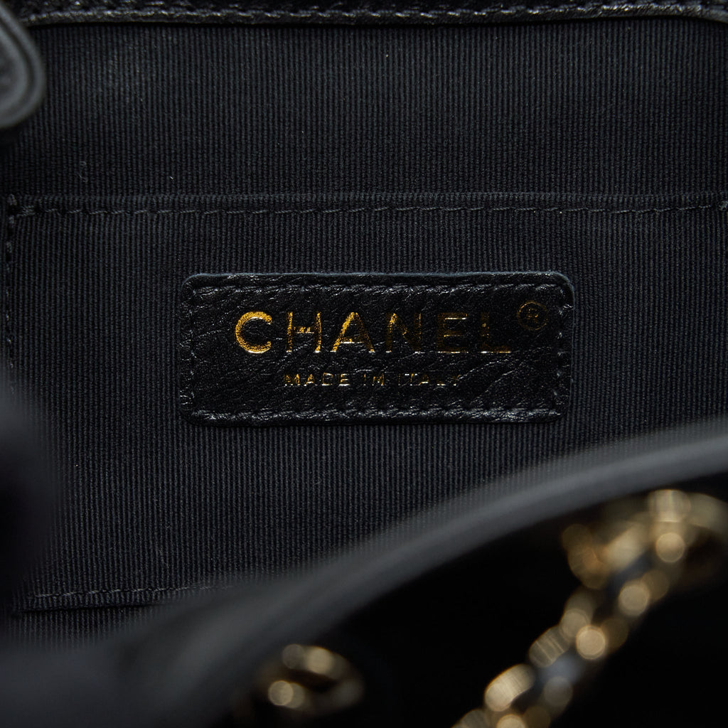 Chanel 22C Mini Duma Backpack Calfskin Black L