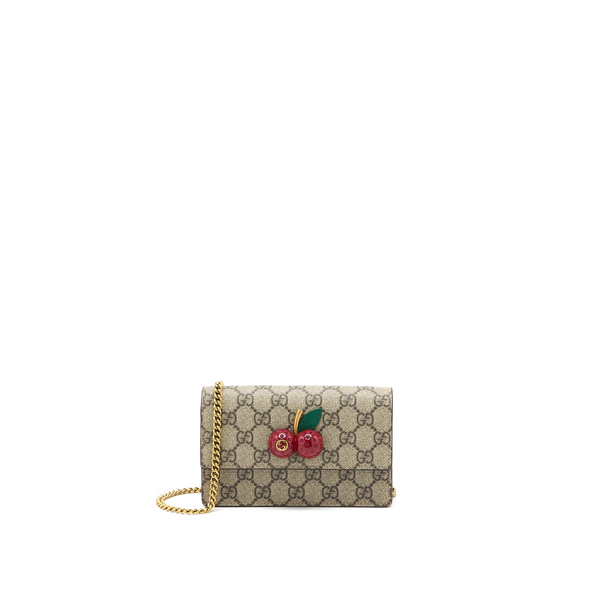 Gucci Supreme Mini Bag Cherries GG Supreme Canvas