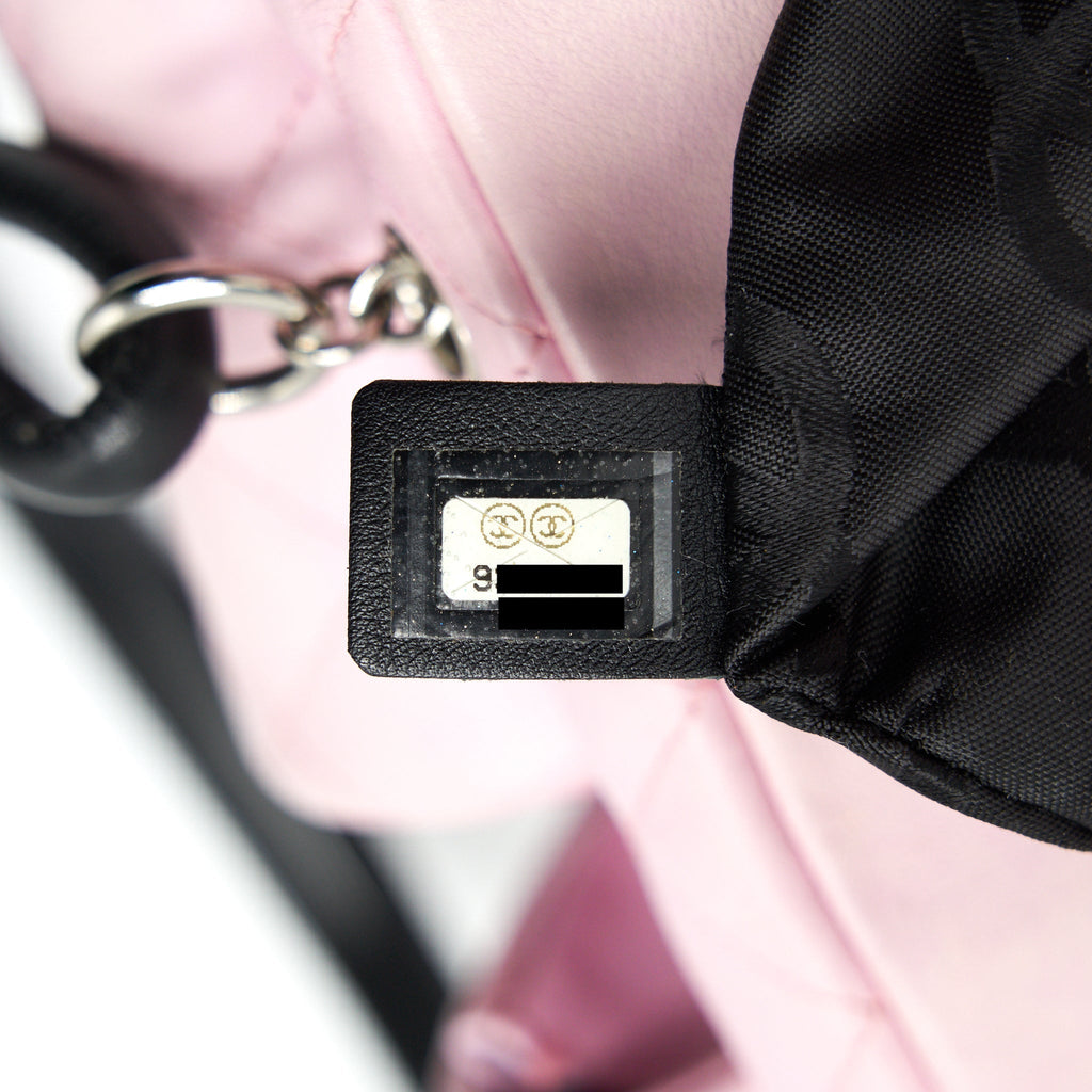 Chanel Cambon aligned Large Reporter Bag in Pink