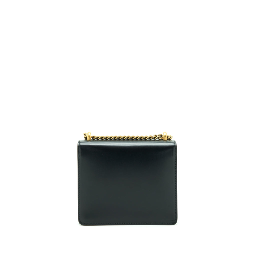 Gucci GG Flap Bag Box Calfskin Black