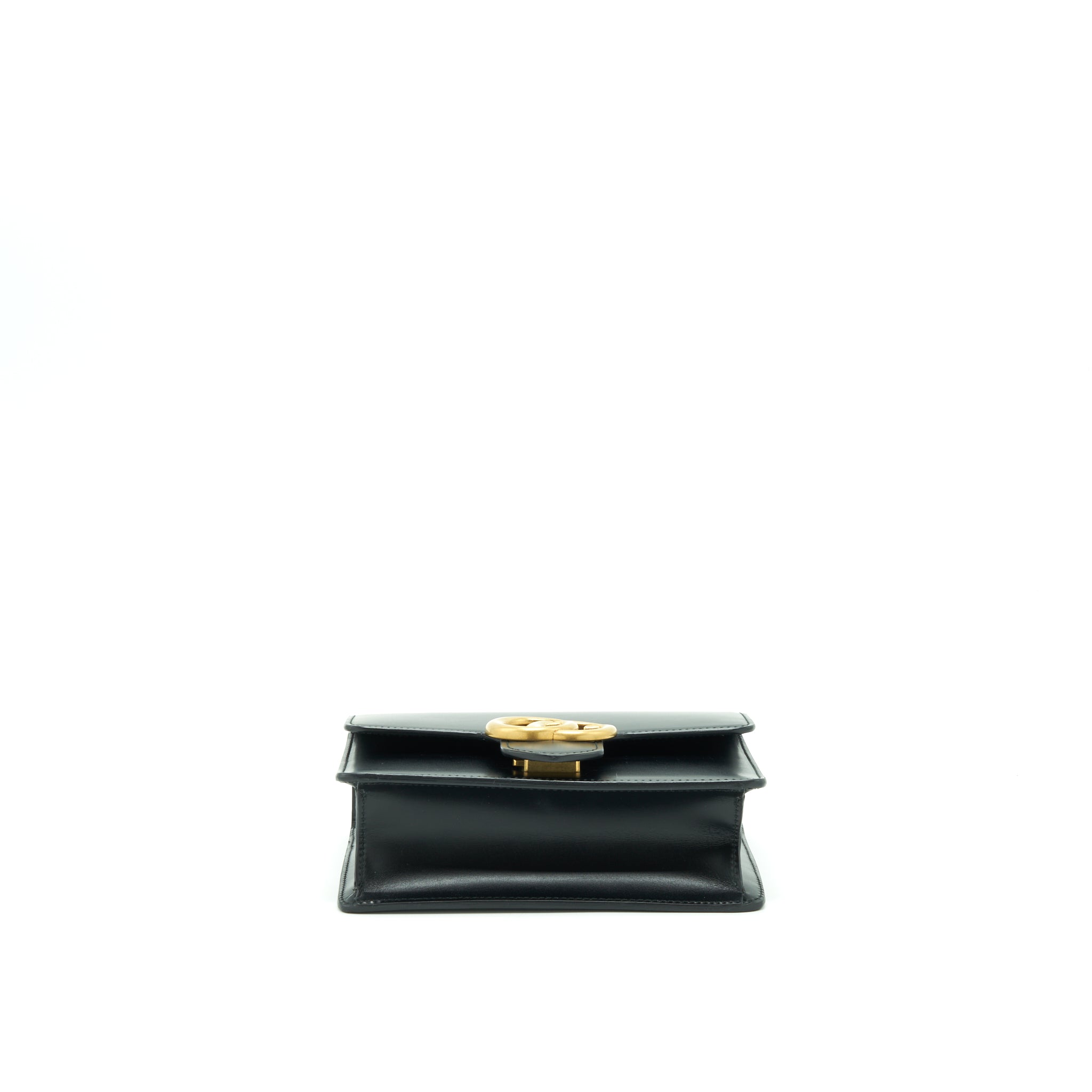 Gucci GG Flap Bag Box Calfskin Black