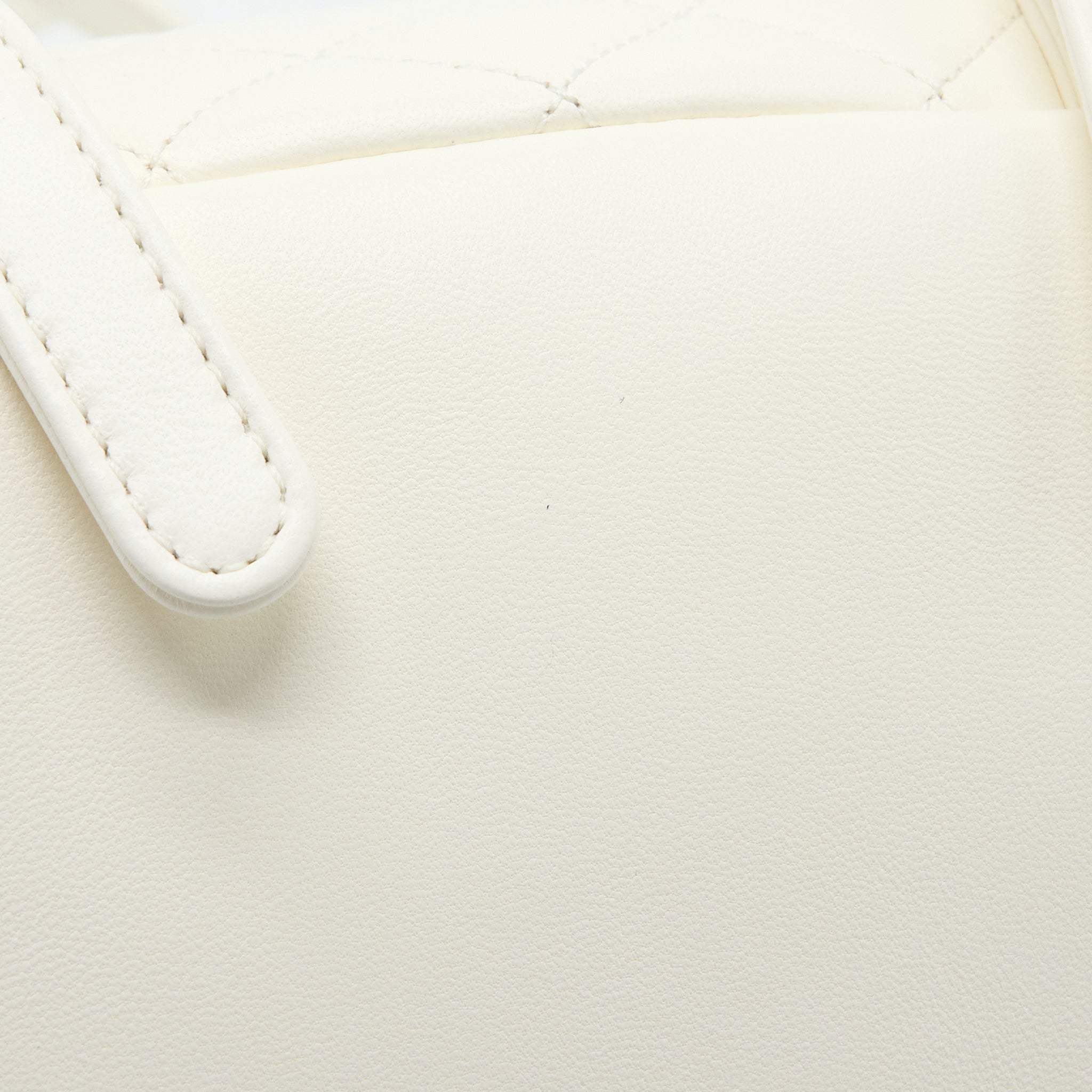 Chanel Duma Mini Backpack Lambskin White L (Microchip)