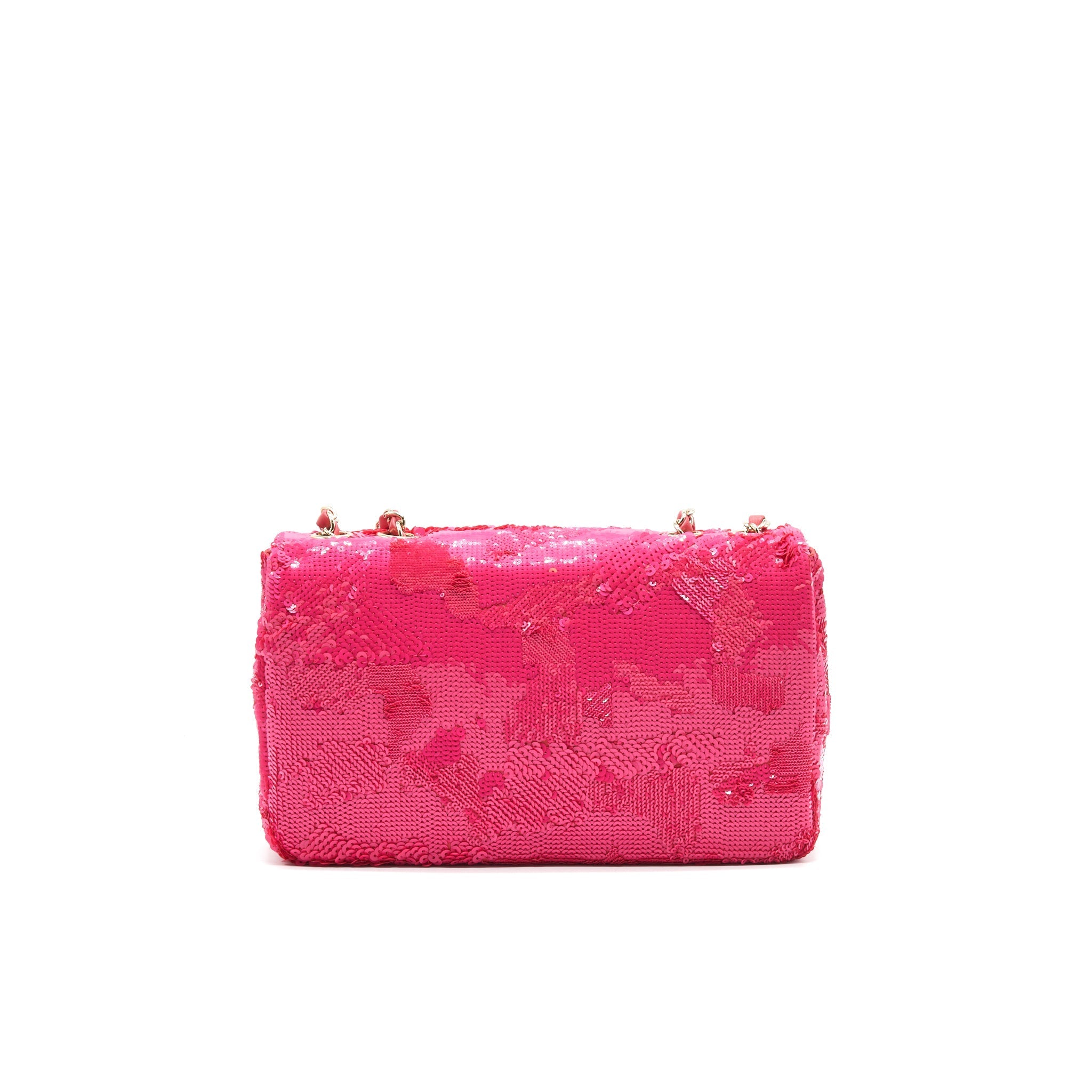 Chanel Seasonal Medium Flap Bag Fucia with