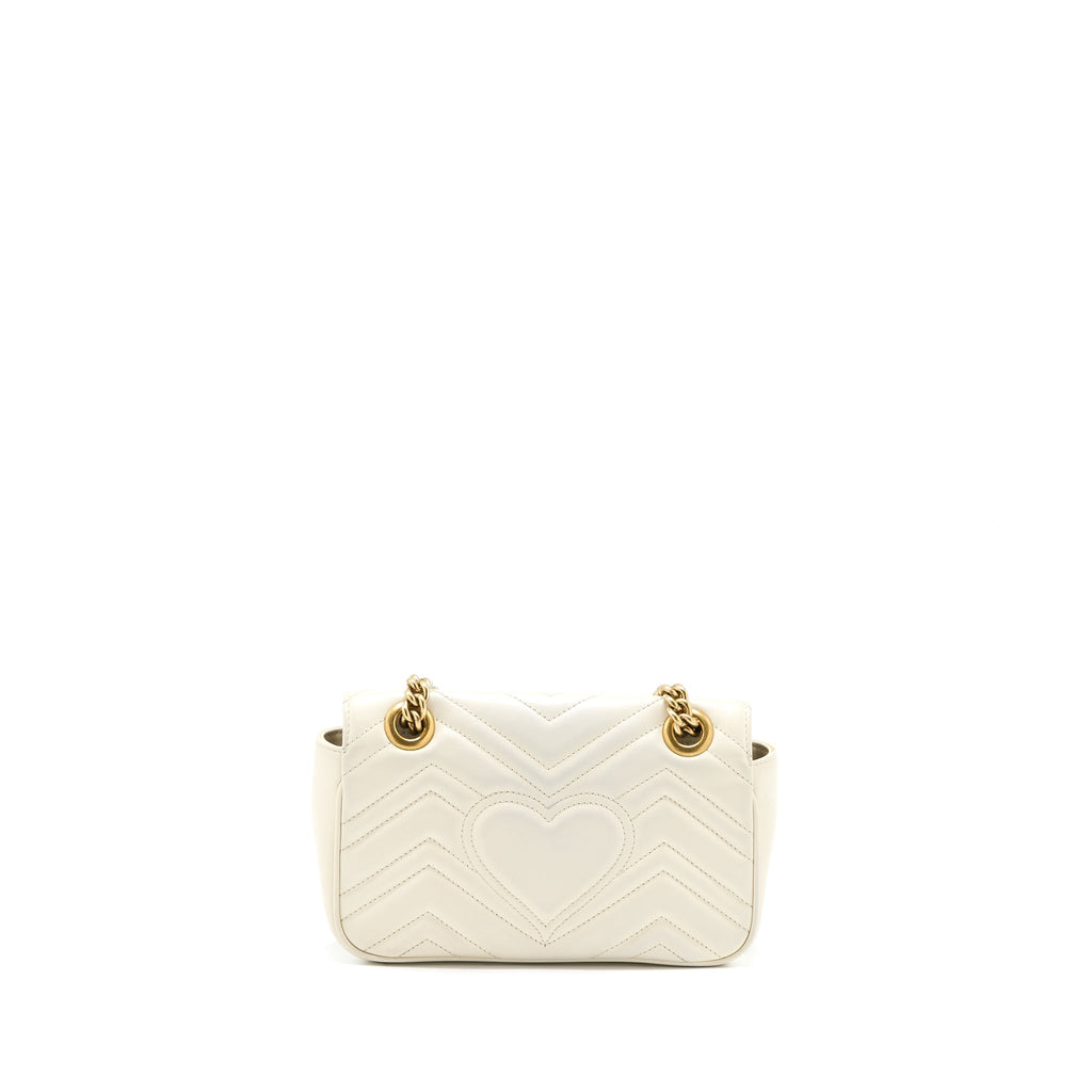 Gucci Mini Marmont Calfskin White
