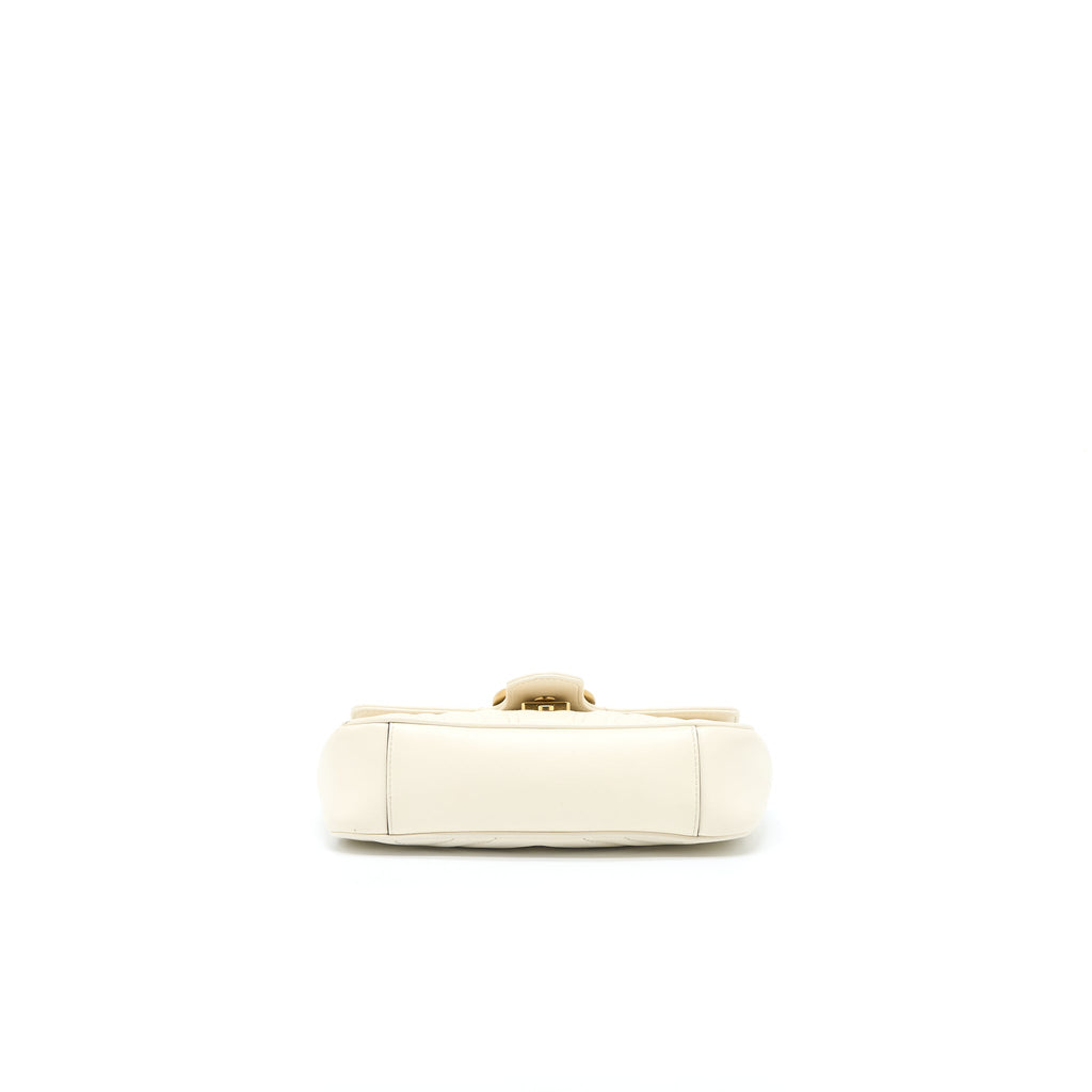 Gucci Mini Marmont Calfskin White