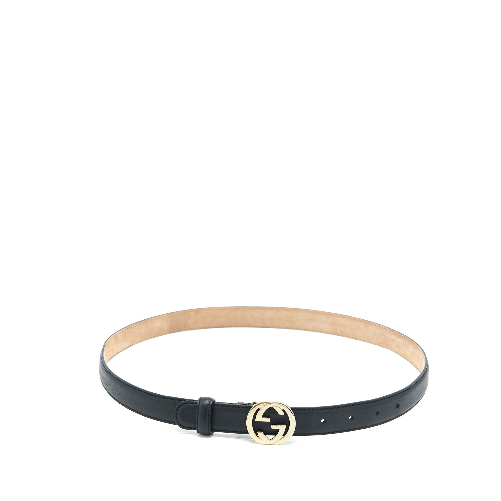 Gucci GG Logo Belt 85cm Black L