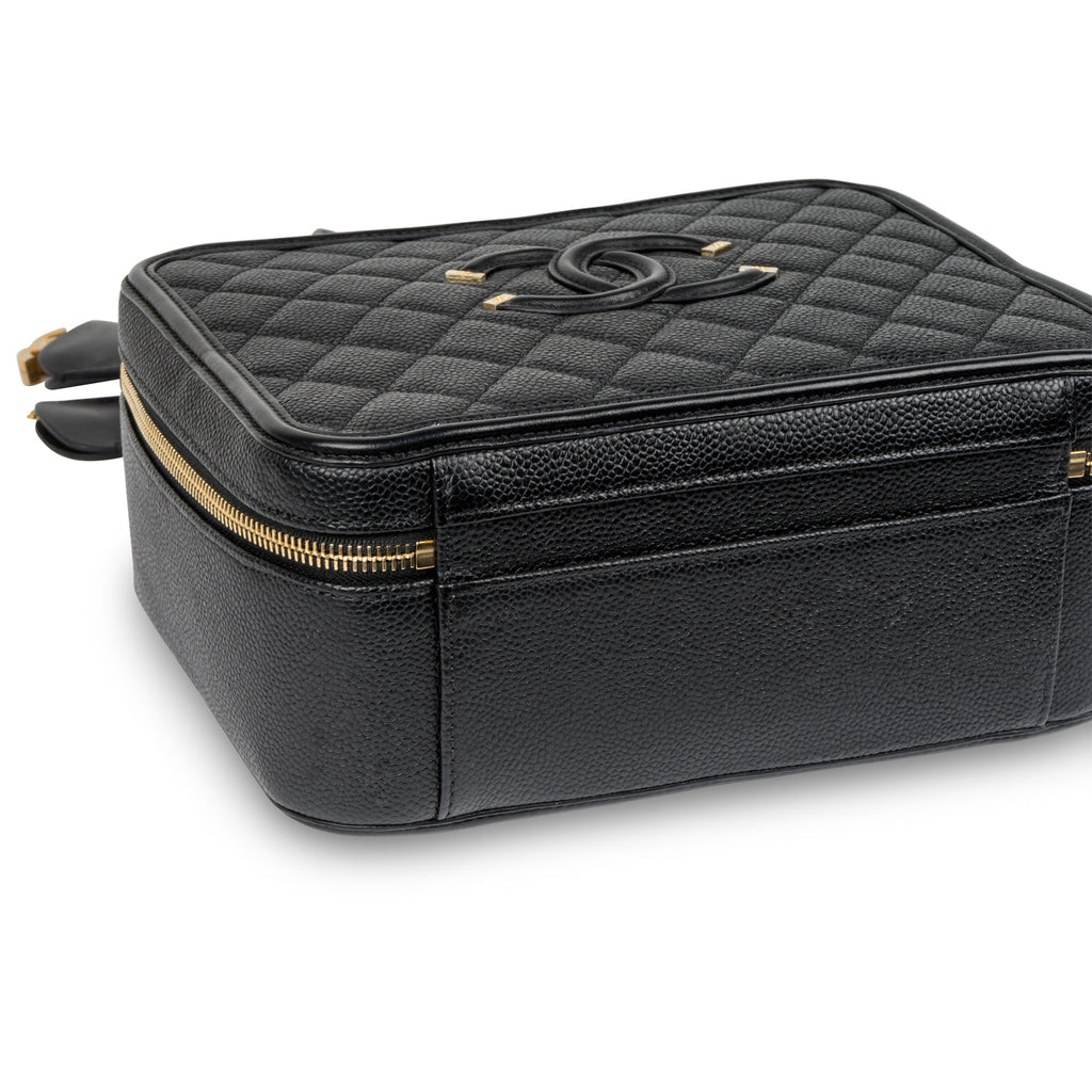 Chanel Large CC Filigree Vanity Case