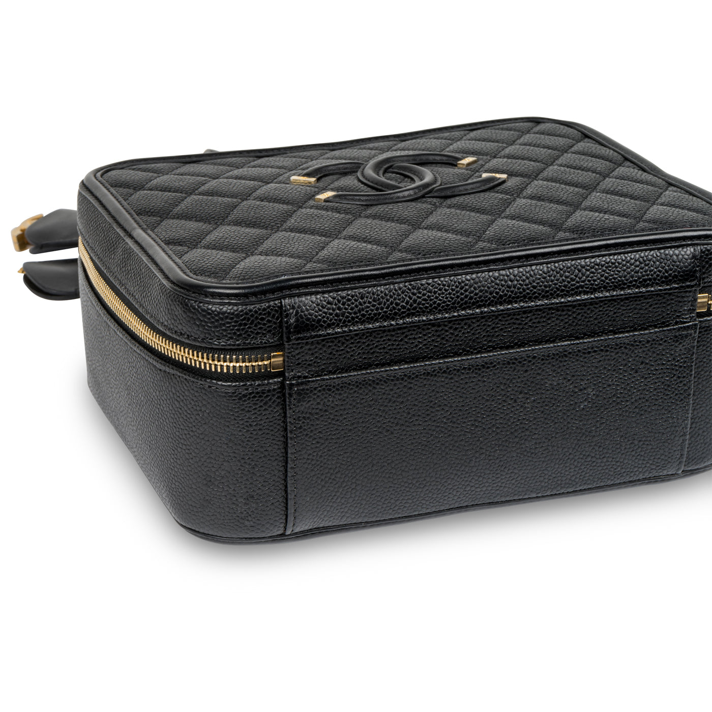 Chanel Large CC Filigree Vanity Case