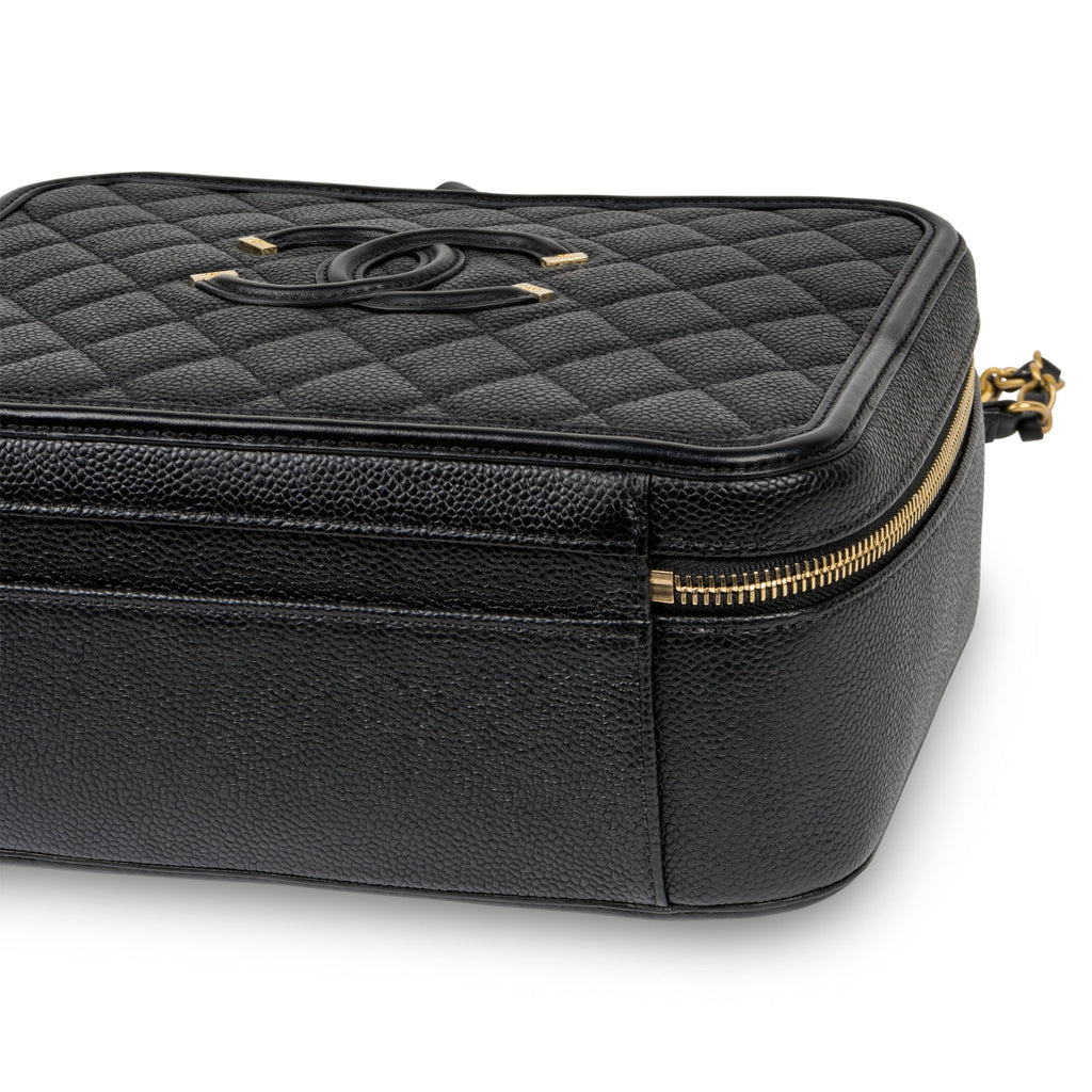 Chanel Large CC Filigree Vanity Case